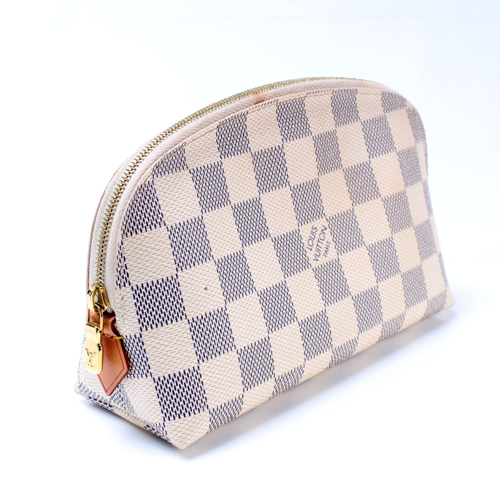 Shop Louis Vuitton DAMIER AZUR Louis Vuitton COSMETIC POUCH PM by