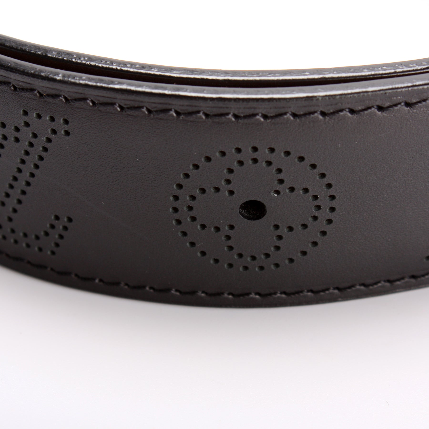 Saint Tulle Perforated Belt Size 95/36 – Keeks Designer Handbags