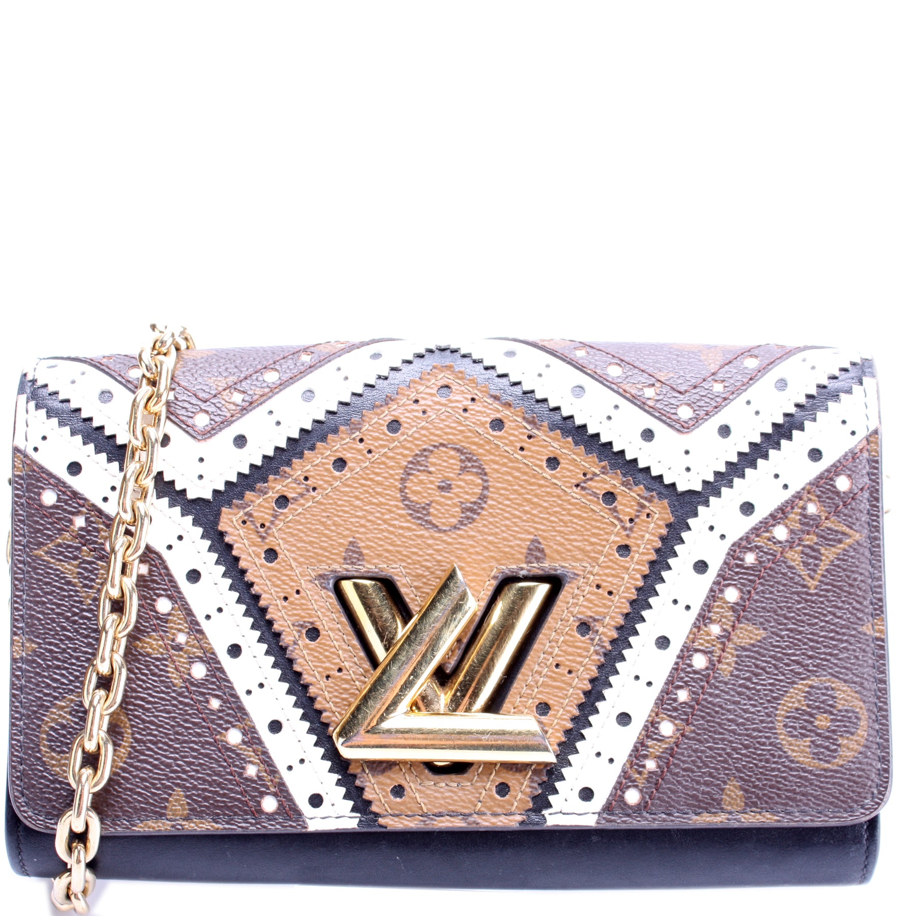 Louis Vuitton Authenticated Twist Long Chain Wallet Handbag