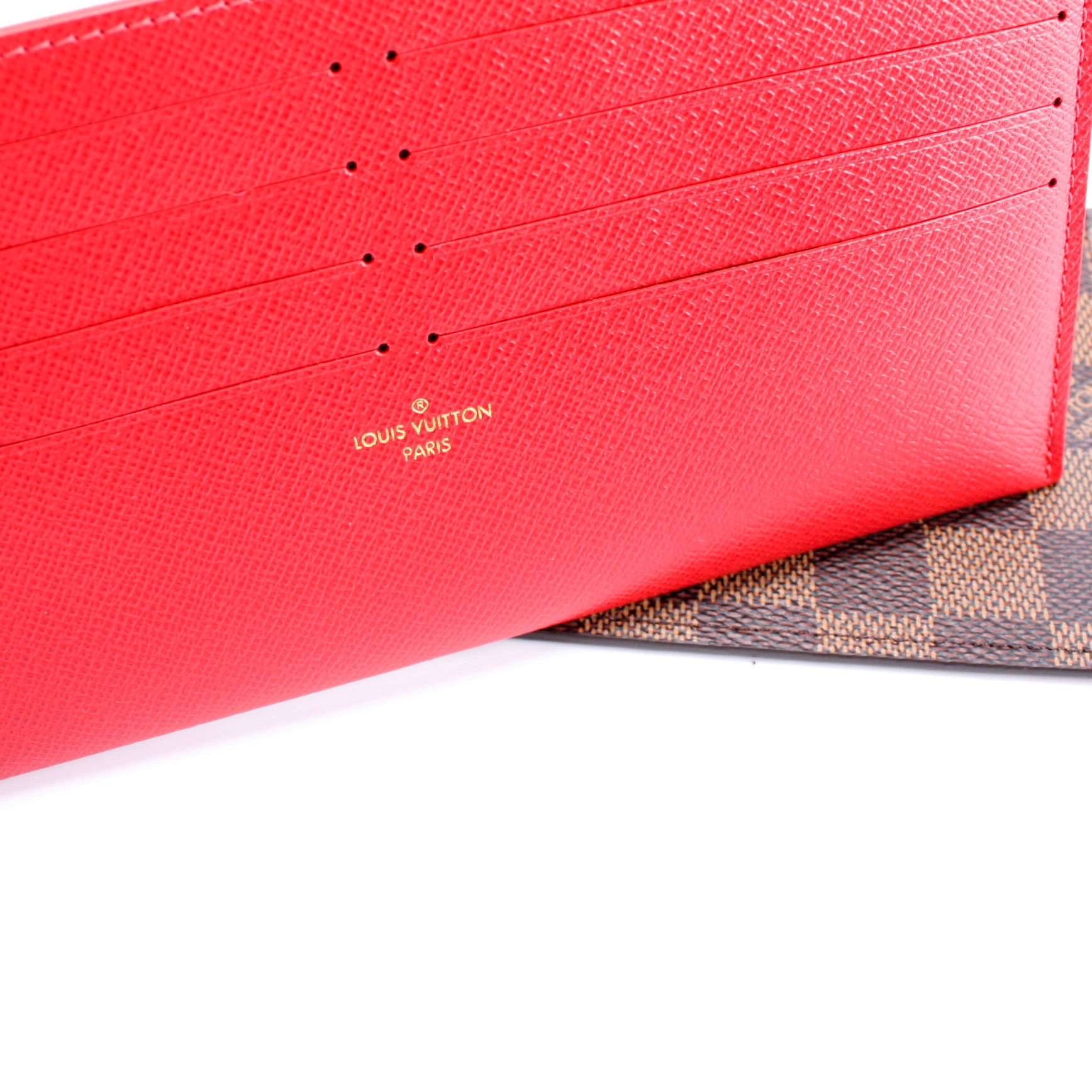 Pochette Felicie Damier Ebene – Keeks Designer Handbags