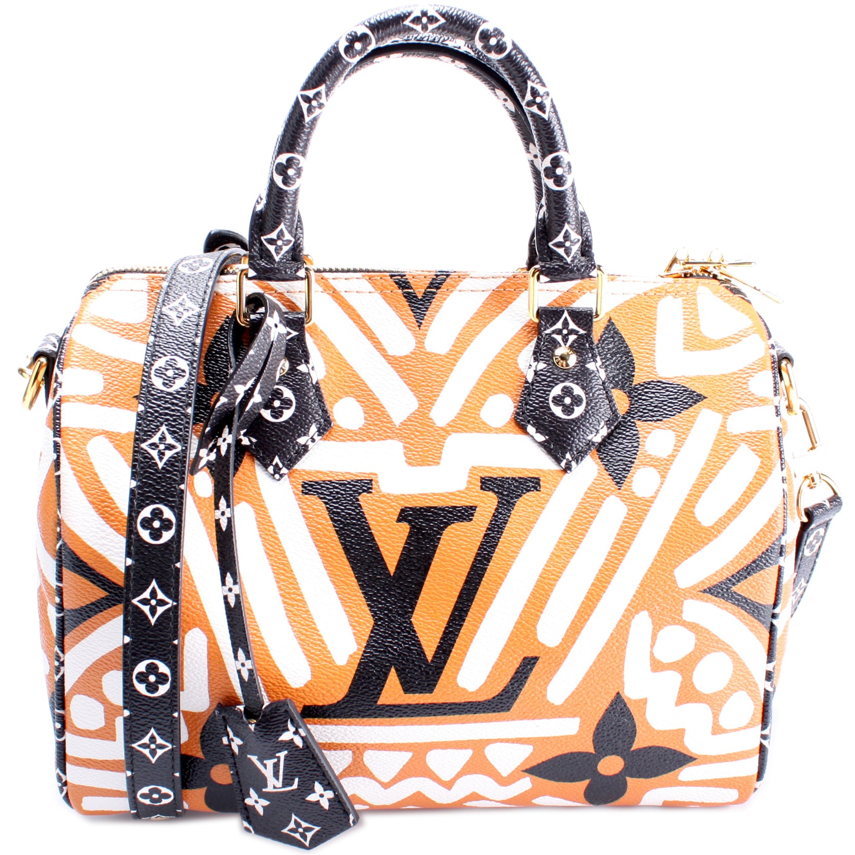 Speedy 25 Bandouliere Giant Crafty Monogram – Keeks Designer Handbags