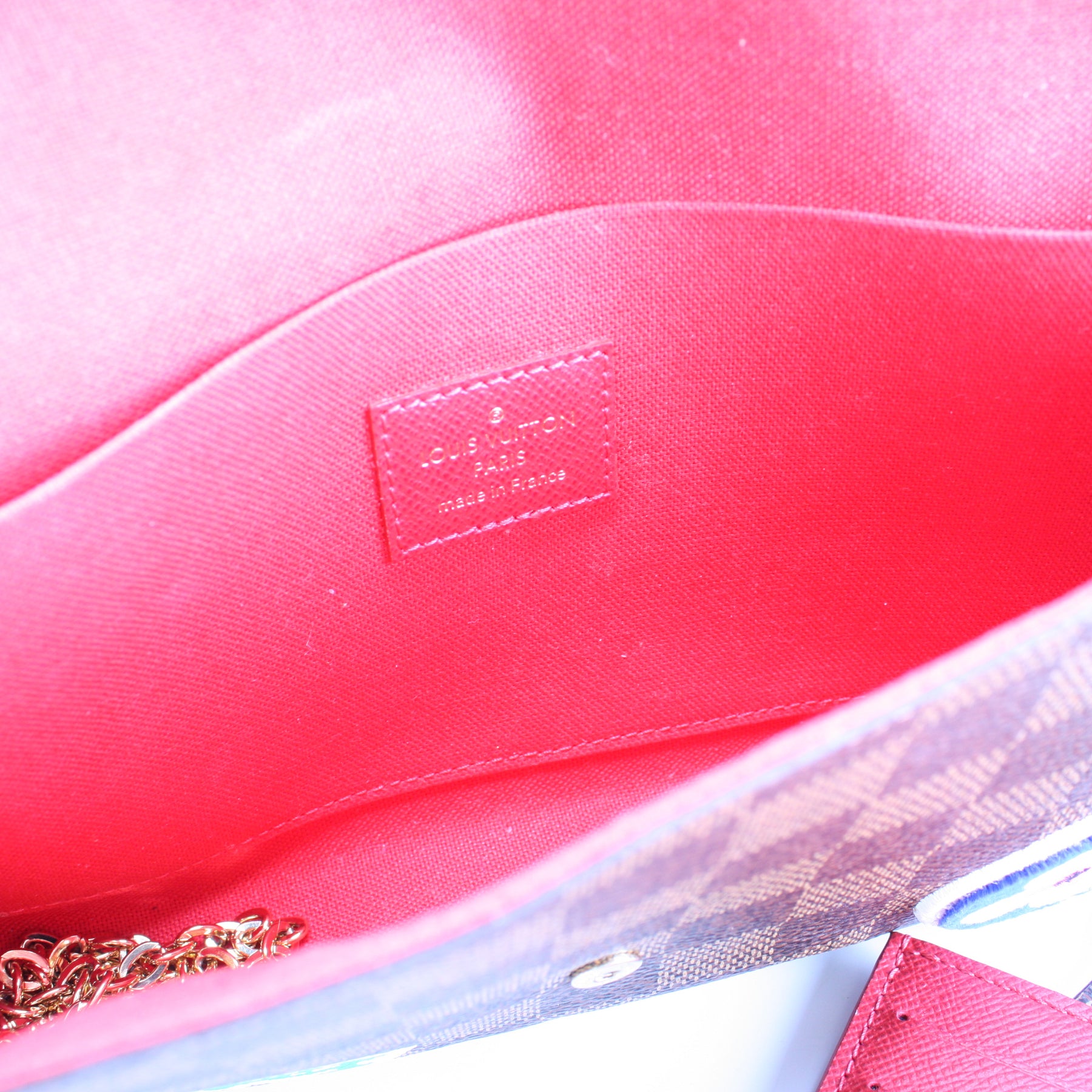 Louis Vuitton Pochette Felicie Epi Bunny Bird Patches (Without