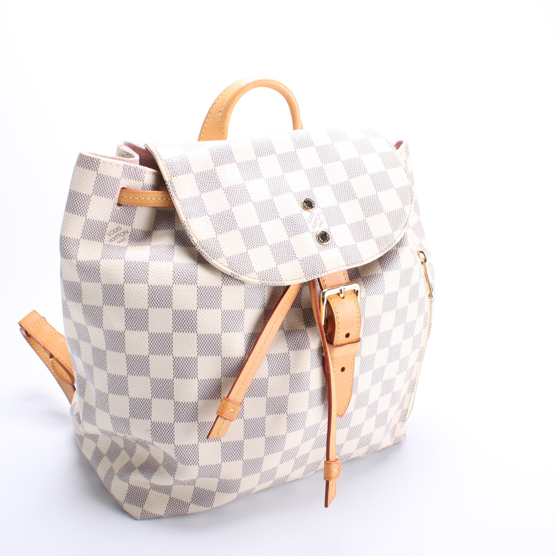 Bevidst Kan ikke lide Ledig Sperone Backpack Damier Azur – Keeks Designer Handbags