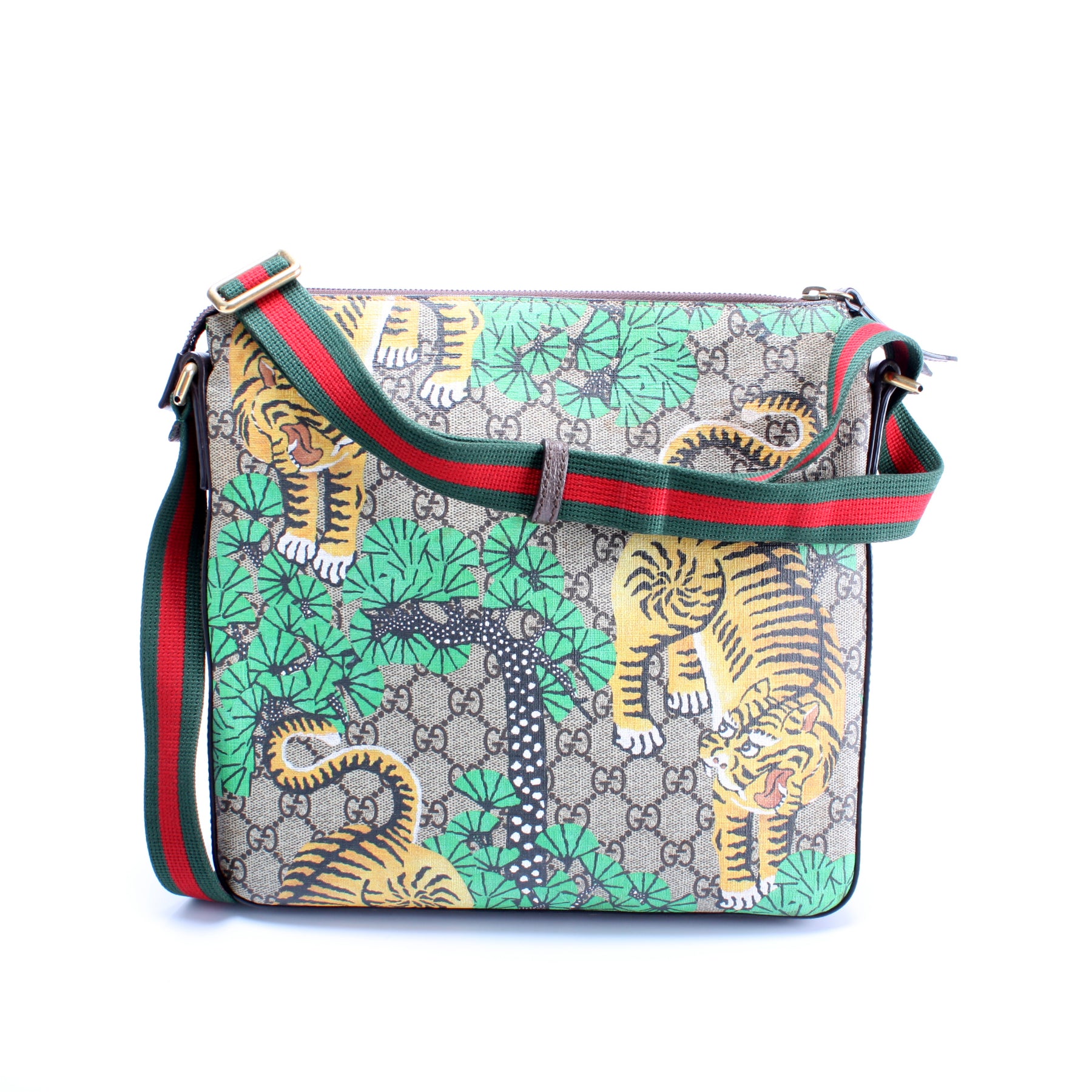 406408 GG Supreme Bengal Tiger Small Messenger – Keeks Designer Handbags