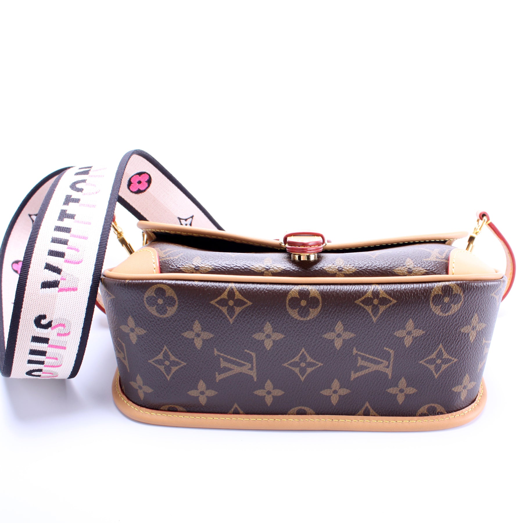 Diane NM Satchel Monogram – Keeks Designer Handbags