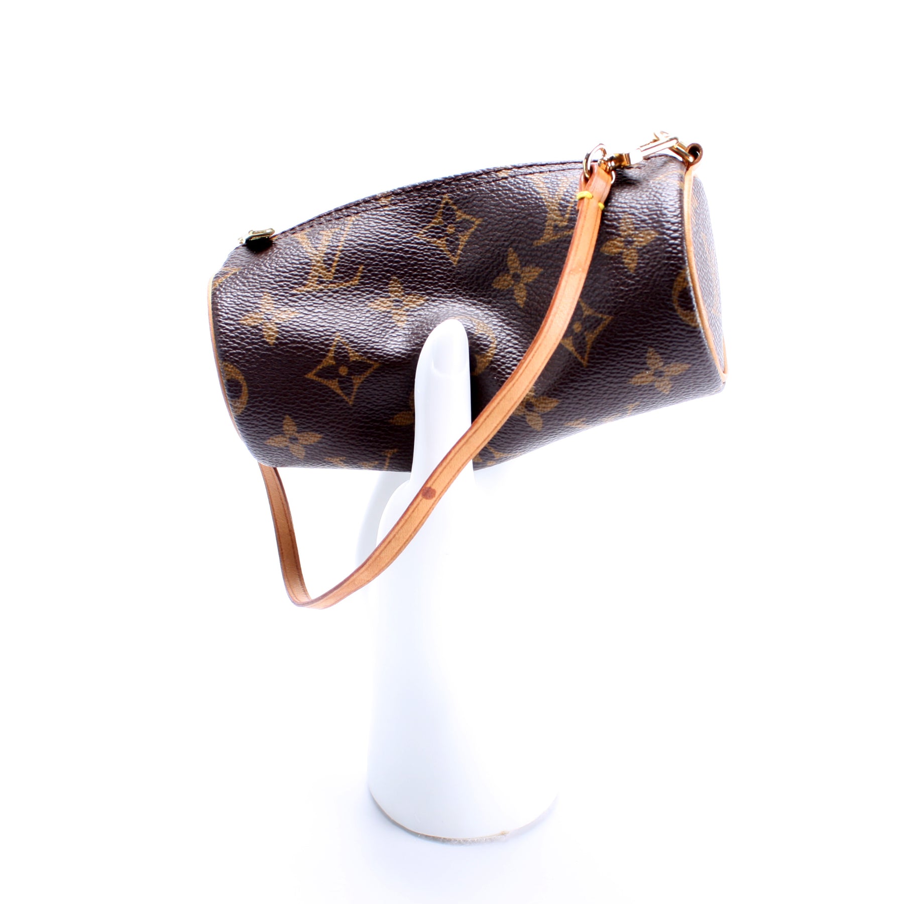 Papillon Mini Barrel Pochette Monogram – Keeks Designer Handbags