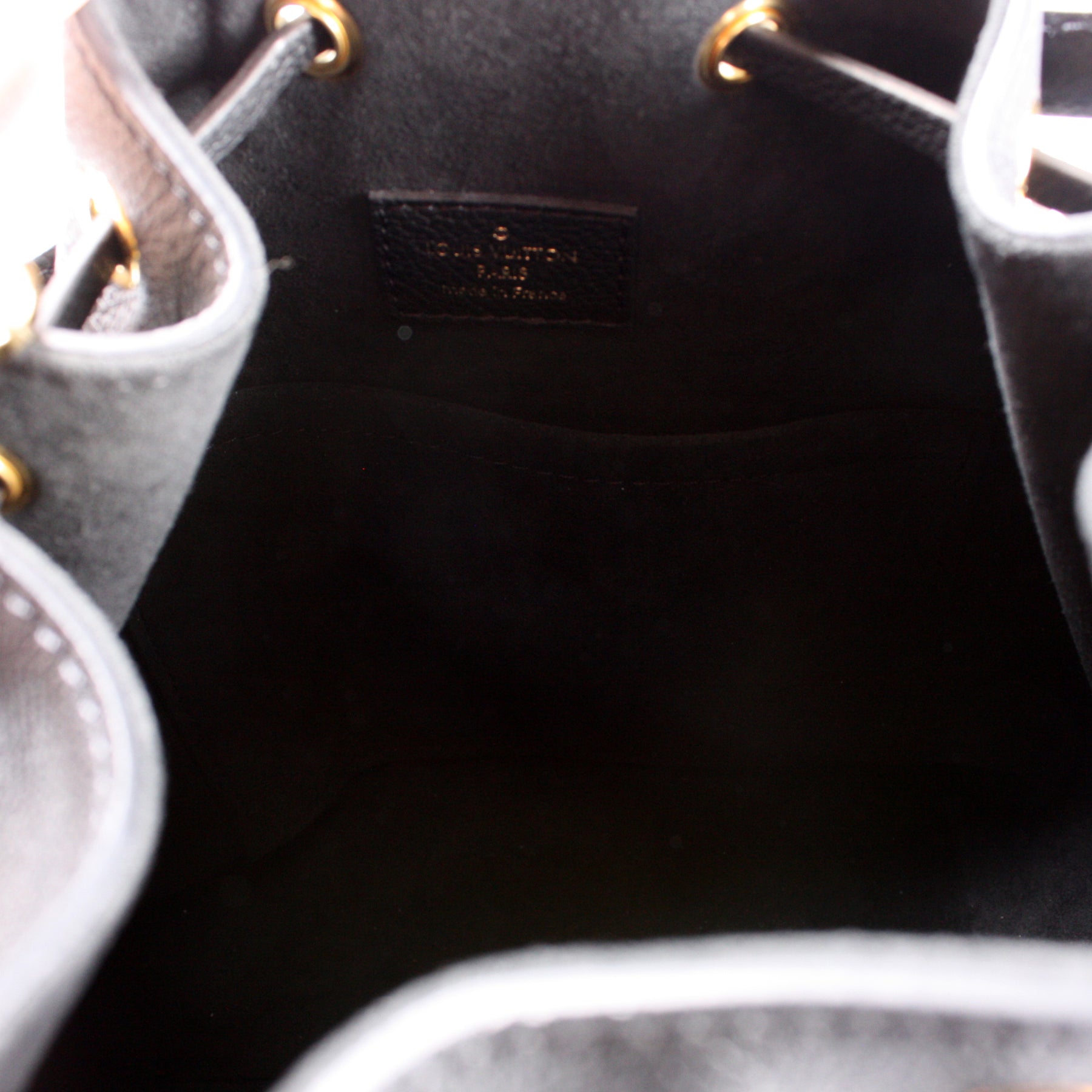 Louis Vuitton Lockme Lockme Bucket, Black, One Size