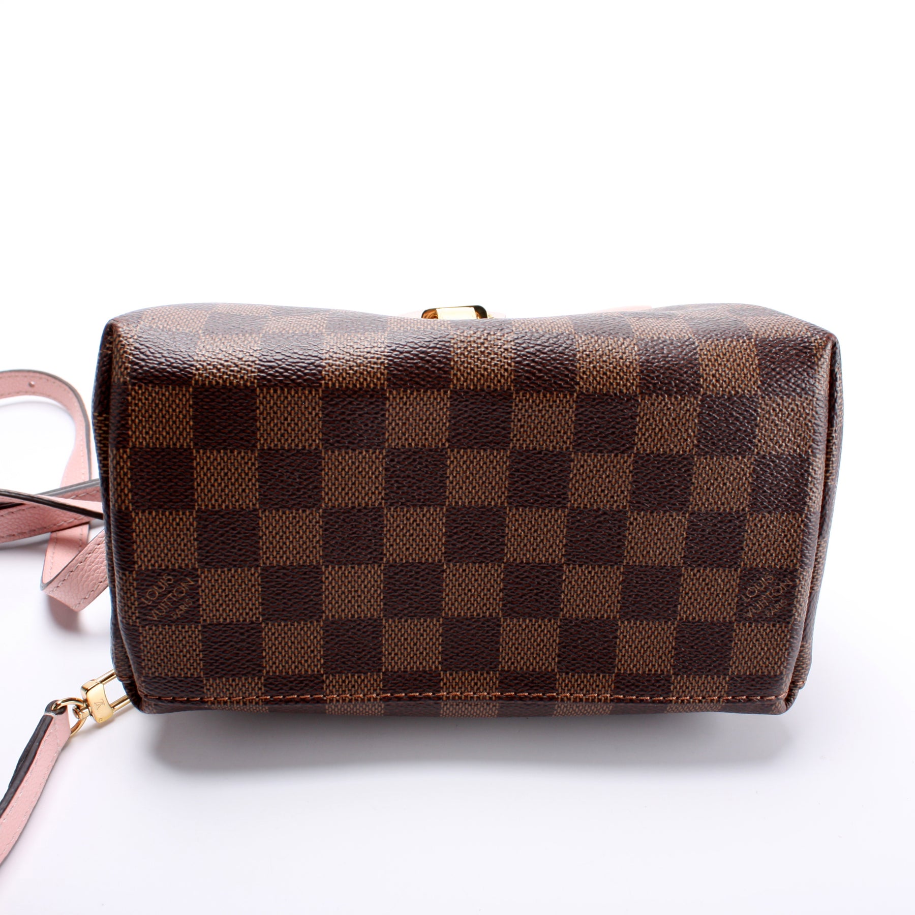 Louis Vuitton Clapton Backpack Crossbody Damier Brown Pink Leather – Gaby's  Bags