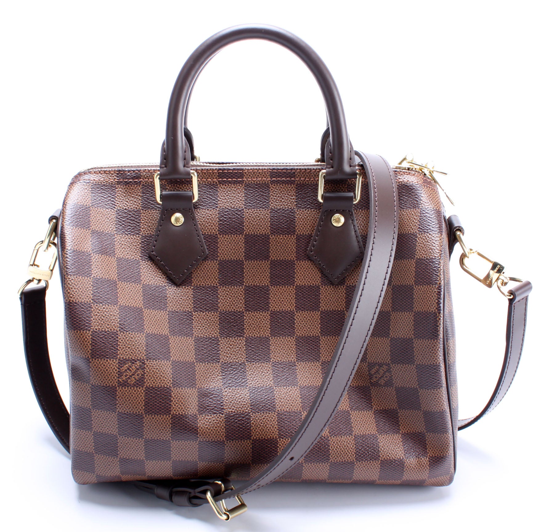 Speedy 25 Damier Ebene (PL) – Keeks Designer Handbags