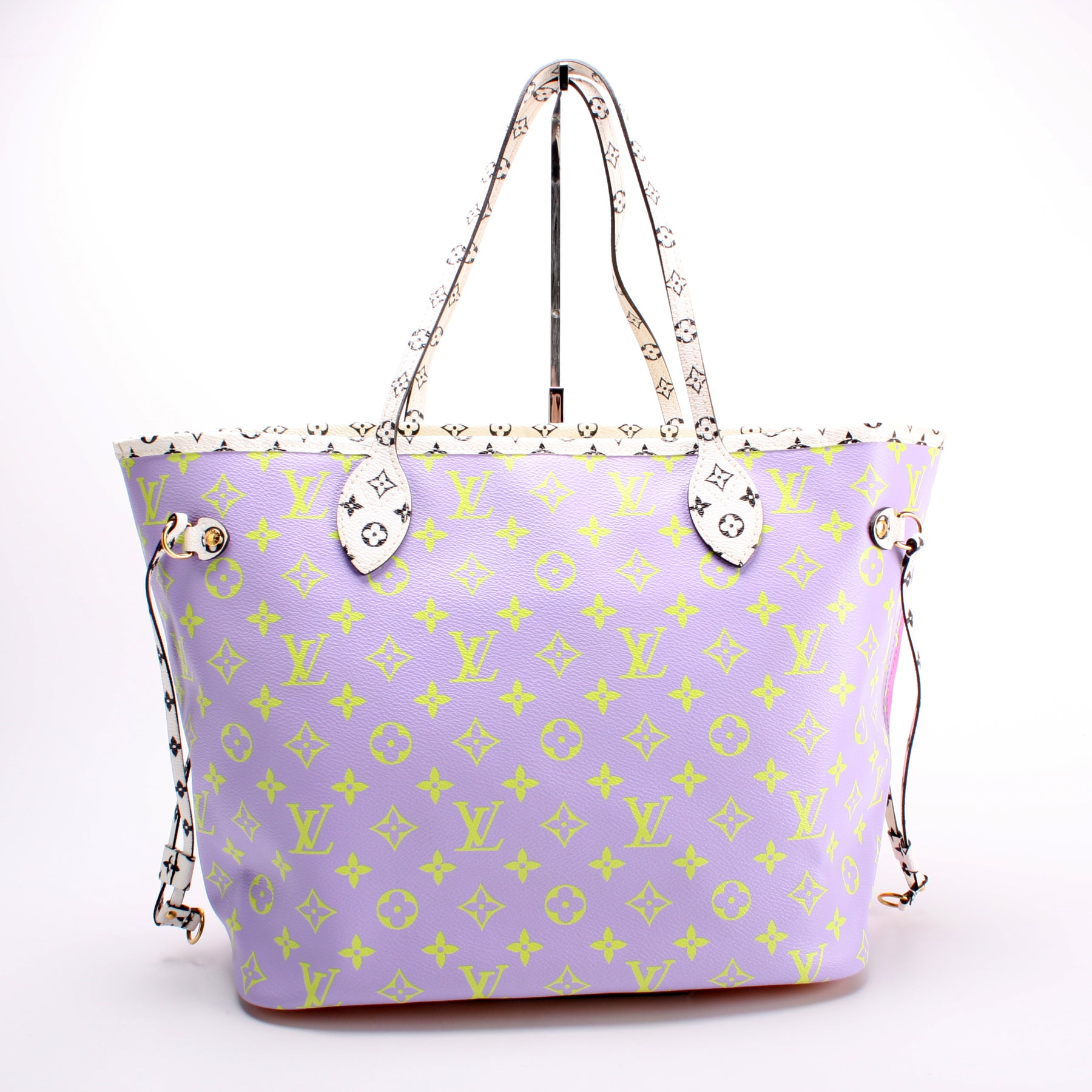 Louis Vuitton Monogram Giant Neverfull mm Pink Lilac