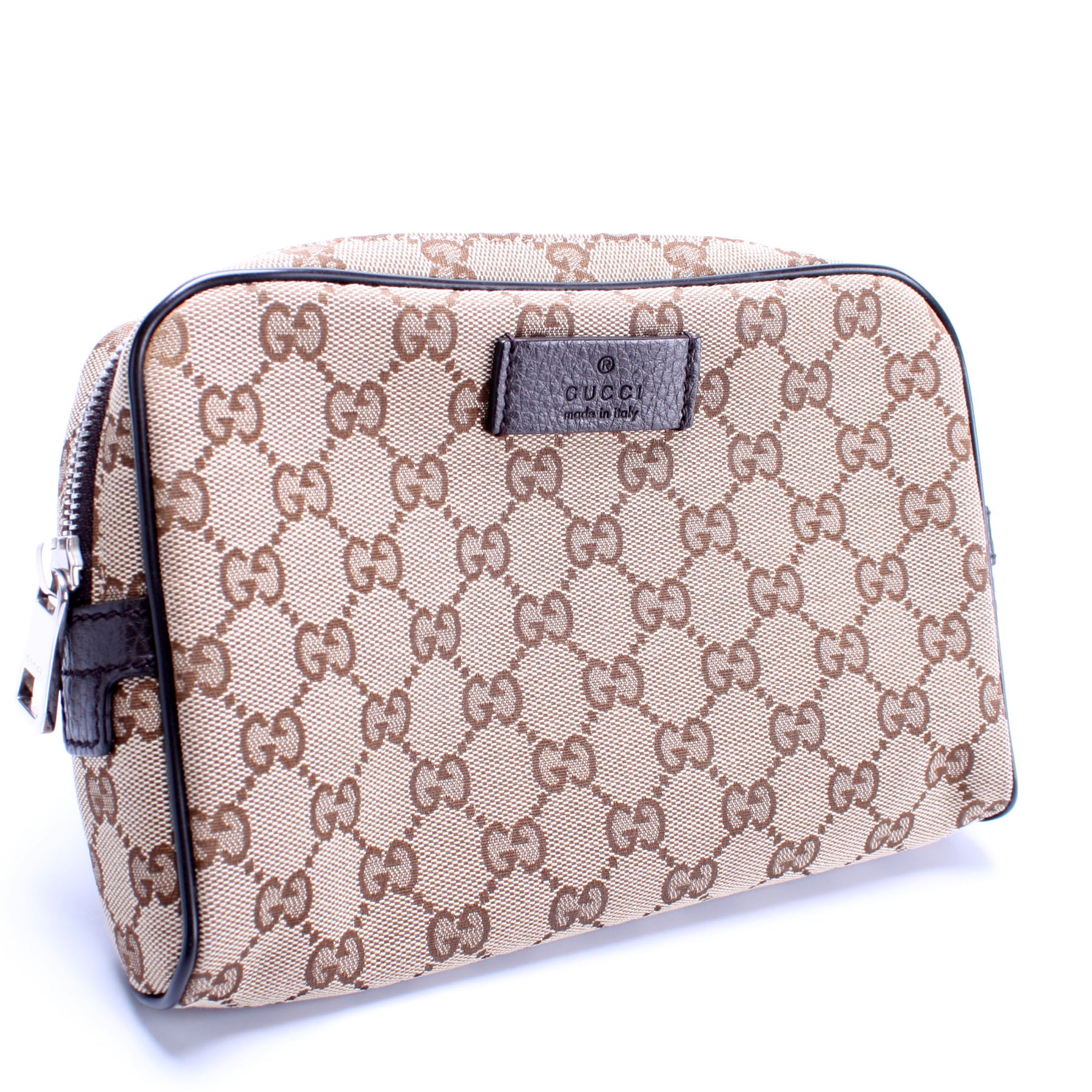 Gucci Original GG Guccissima Canvas Beige Belt Bag 449174