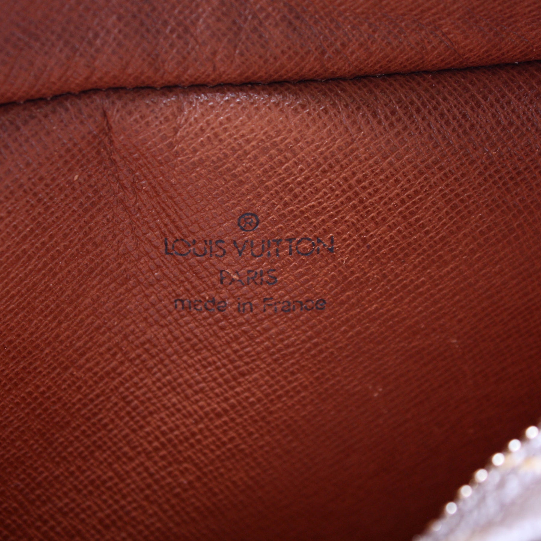 Saint-germain vintage vinyl bag Louis Vuitton Brown in Vinyl - 35491280