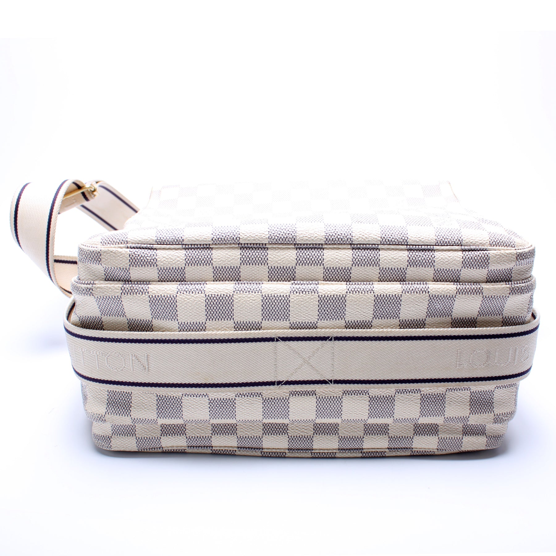 Naviglio Messenger Damier Azur – Keeks Designer Handbags