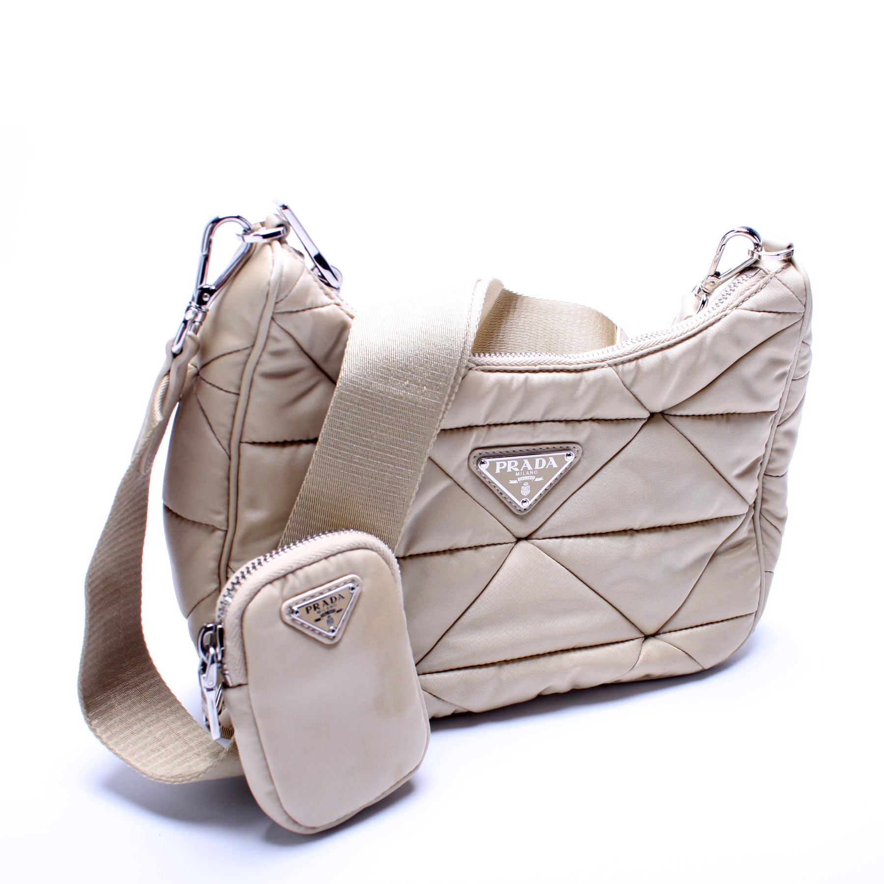 Prada Padded Nylon Shoulder Bag - New in Dust Bag - The