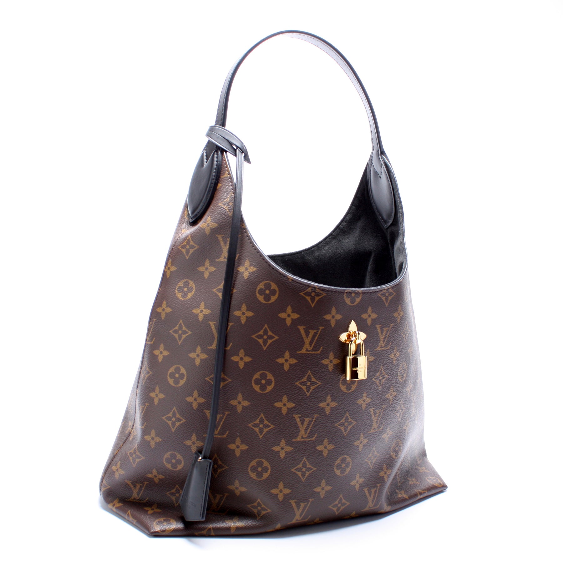 Louis Vuitton Authenticated Flower Hobo Handbag