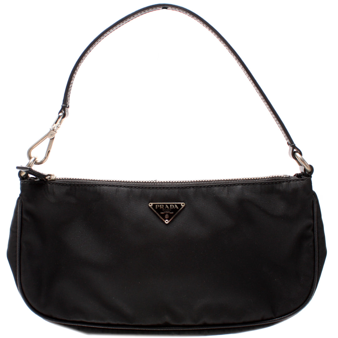 Tessuto Nylon Pochette Shoulder Bag