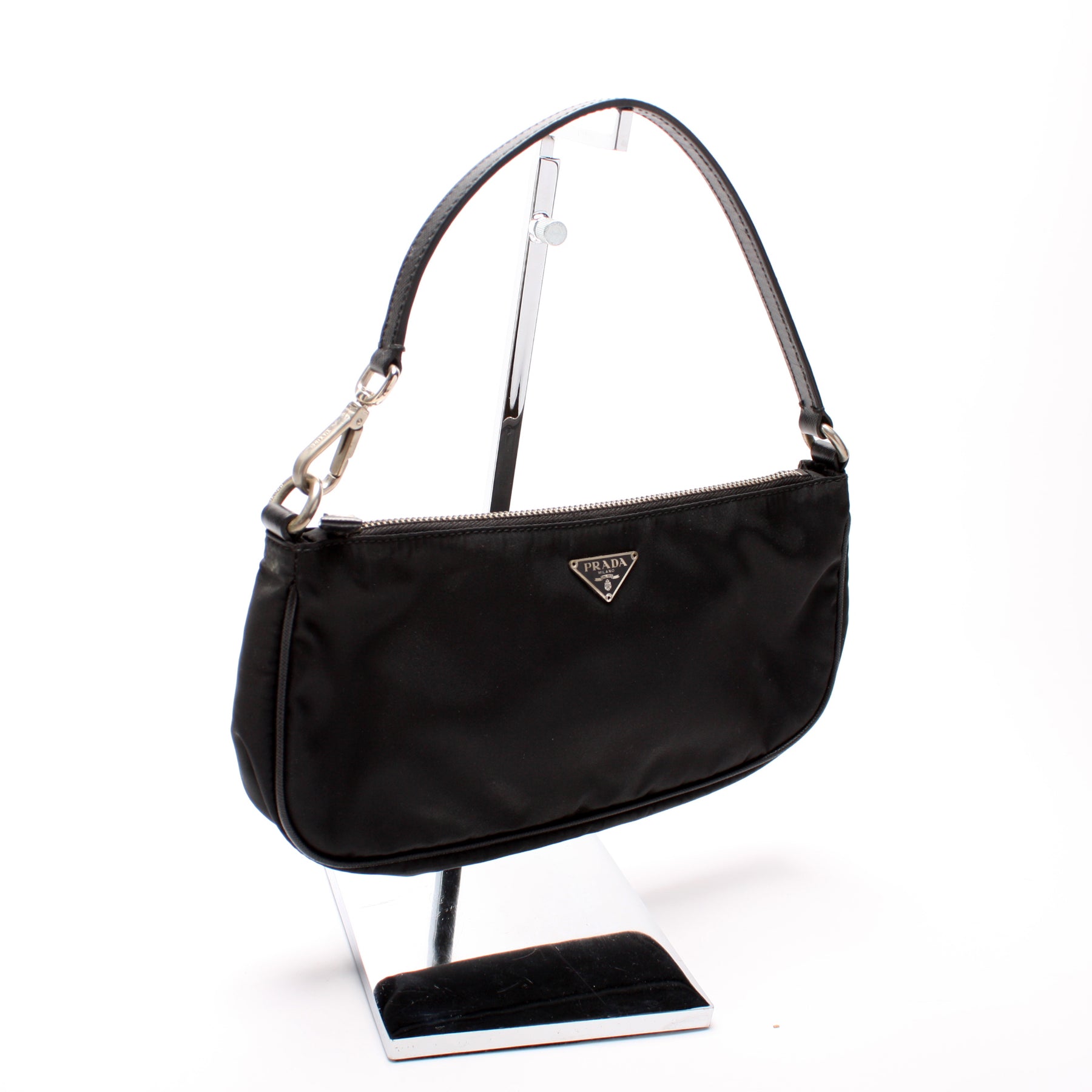 Tessuto Nylon Pochette Shoulder Bag – Keeks Designer Handbags