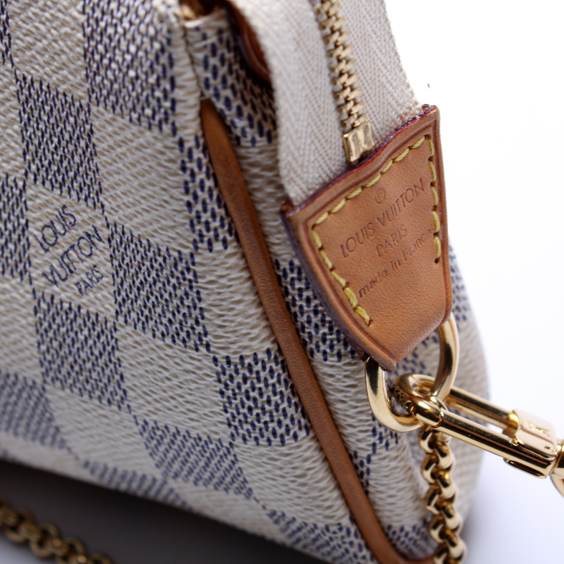 Louis Vuitton Damier Azur Eva Clutch - Neutrals Clutches, Handbags -  LOU97276