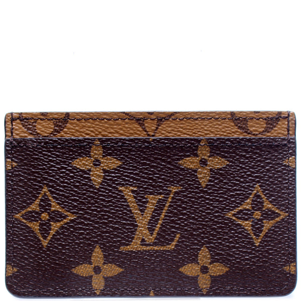 Louis Vuitton Monogram Reverse Card Holder - modaselle