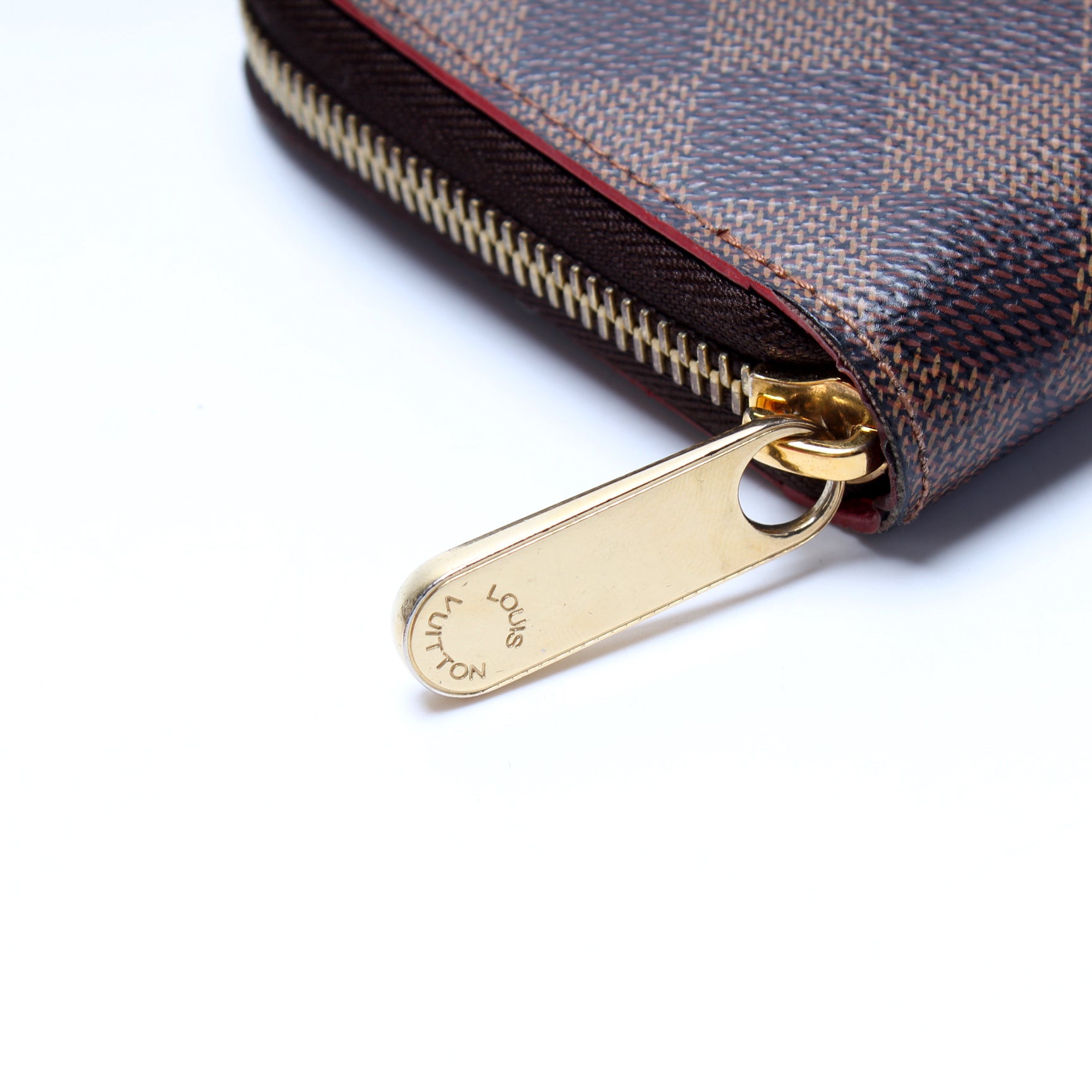 Zippy Coin Purse Studed Damier Ebene