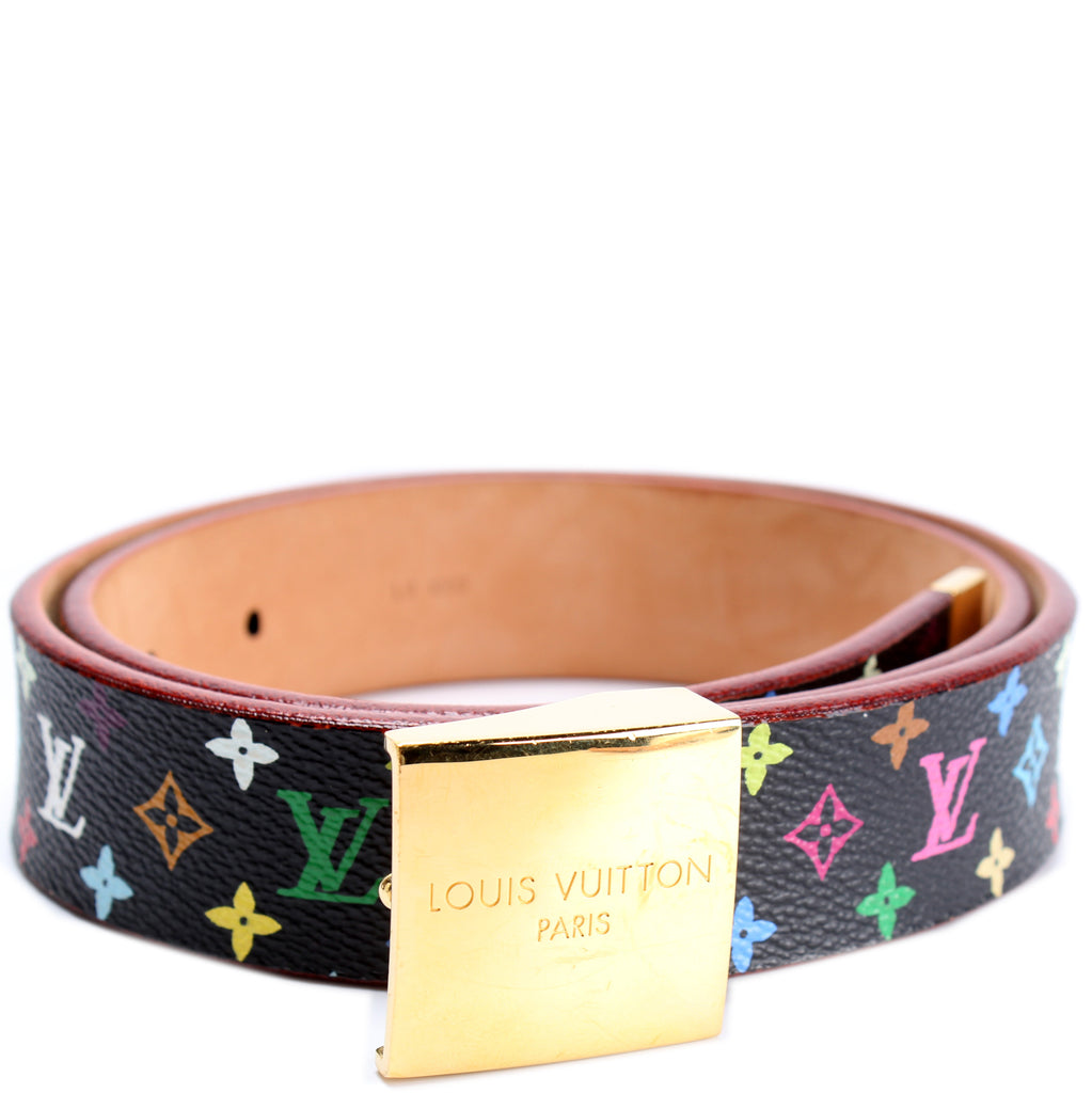 Multicolor Monogram 30MM Belt – Keeks Designer Handbags