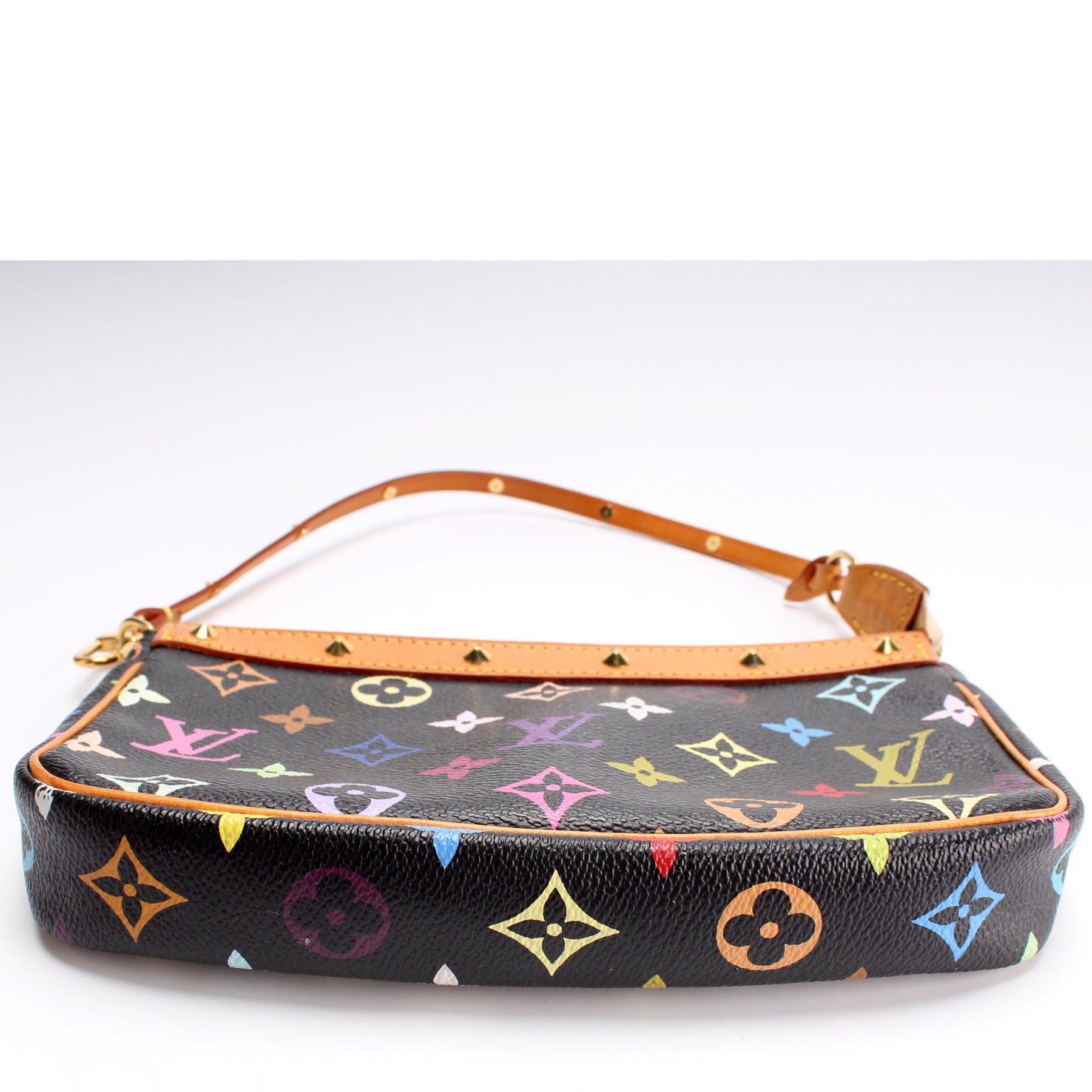 Pochette Accessoires Multicolor Monogram – Keeks Designer Handbags