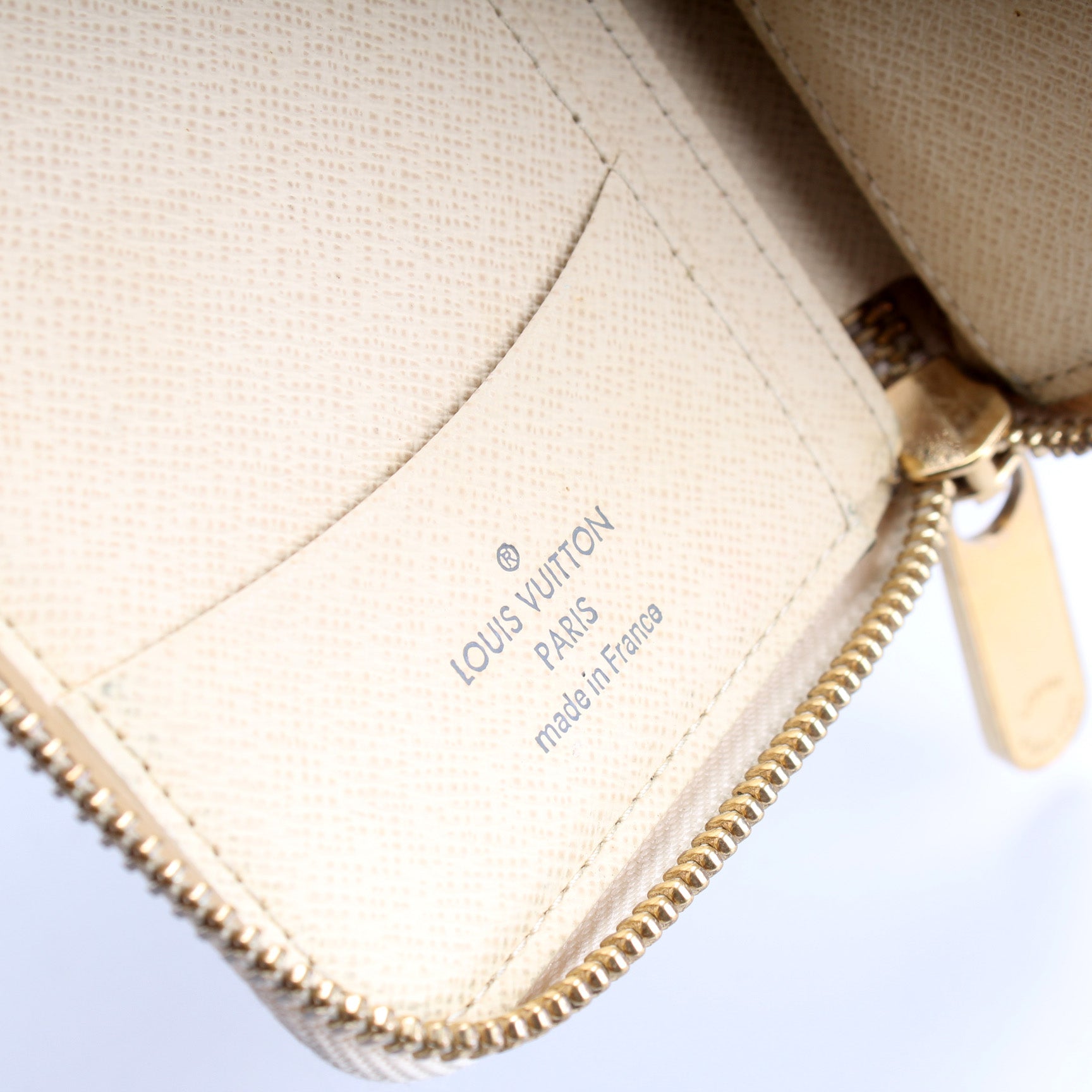 Louis Vuitton Zippy Compact Wallet In Damier Azur