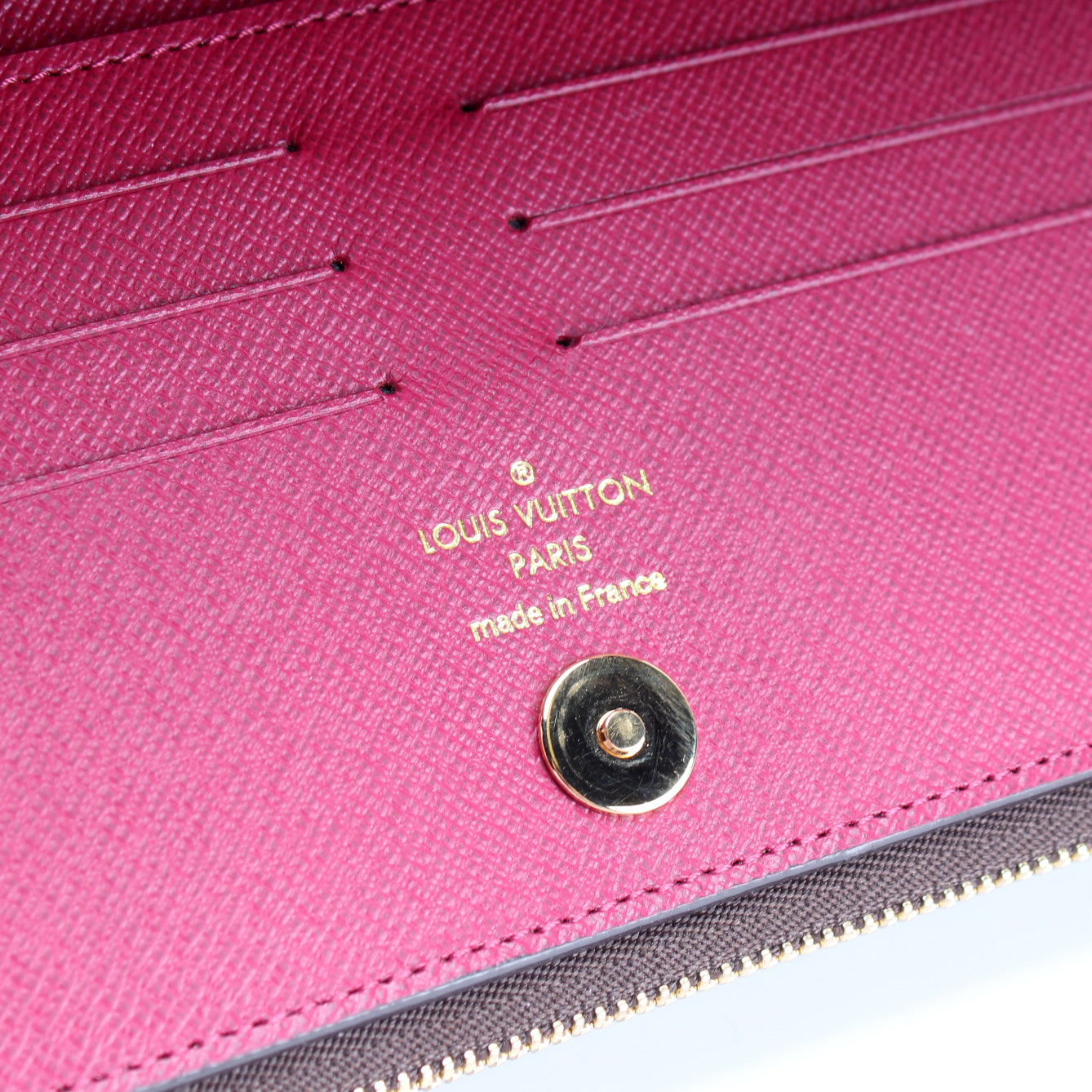 Louis Vuitton Monogram Adele Wallet Fuchsia