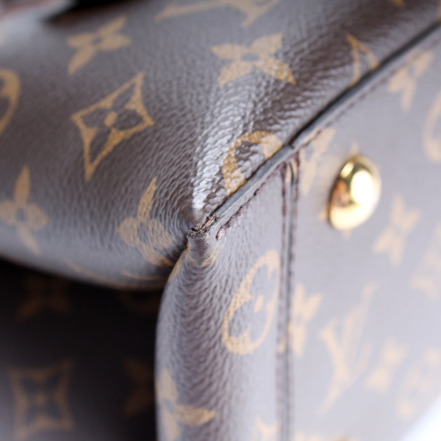 Flower Zipped Tote MM Monogram – Keeks Designer Handbags