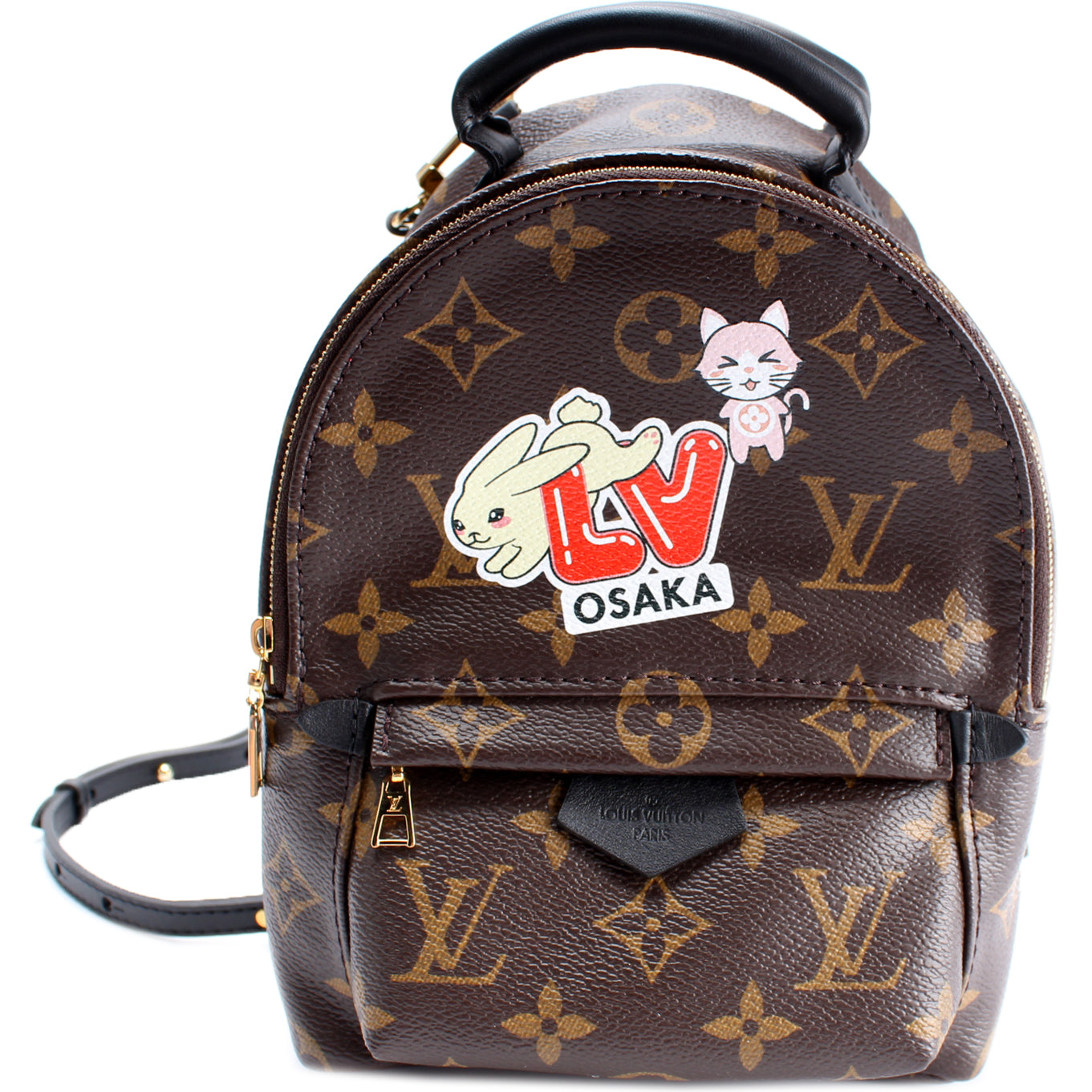 Louis Vuitton Palm Springs Mini Backpack Brown Canvas *New with Original  Receipt
