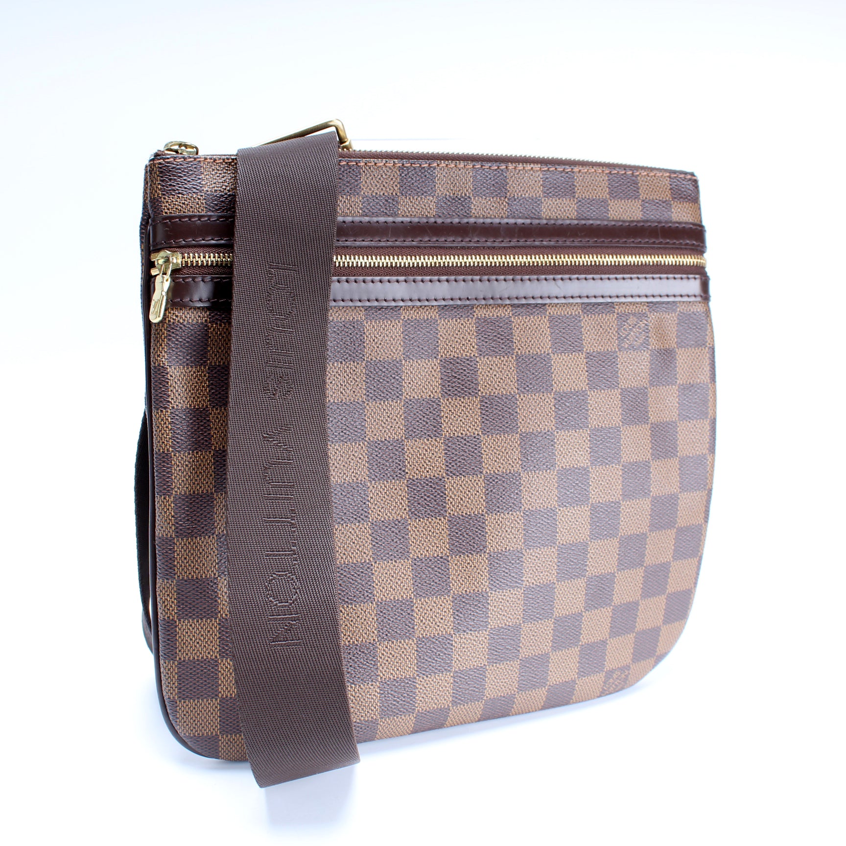 Louis Vuitton 2008 Pre-owned Pochette Bosphore Crossbody Bag - Brown