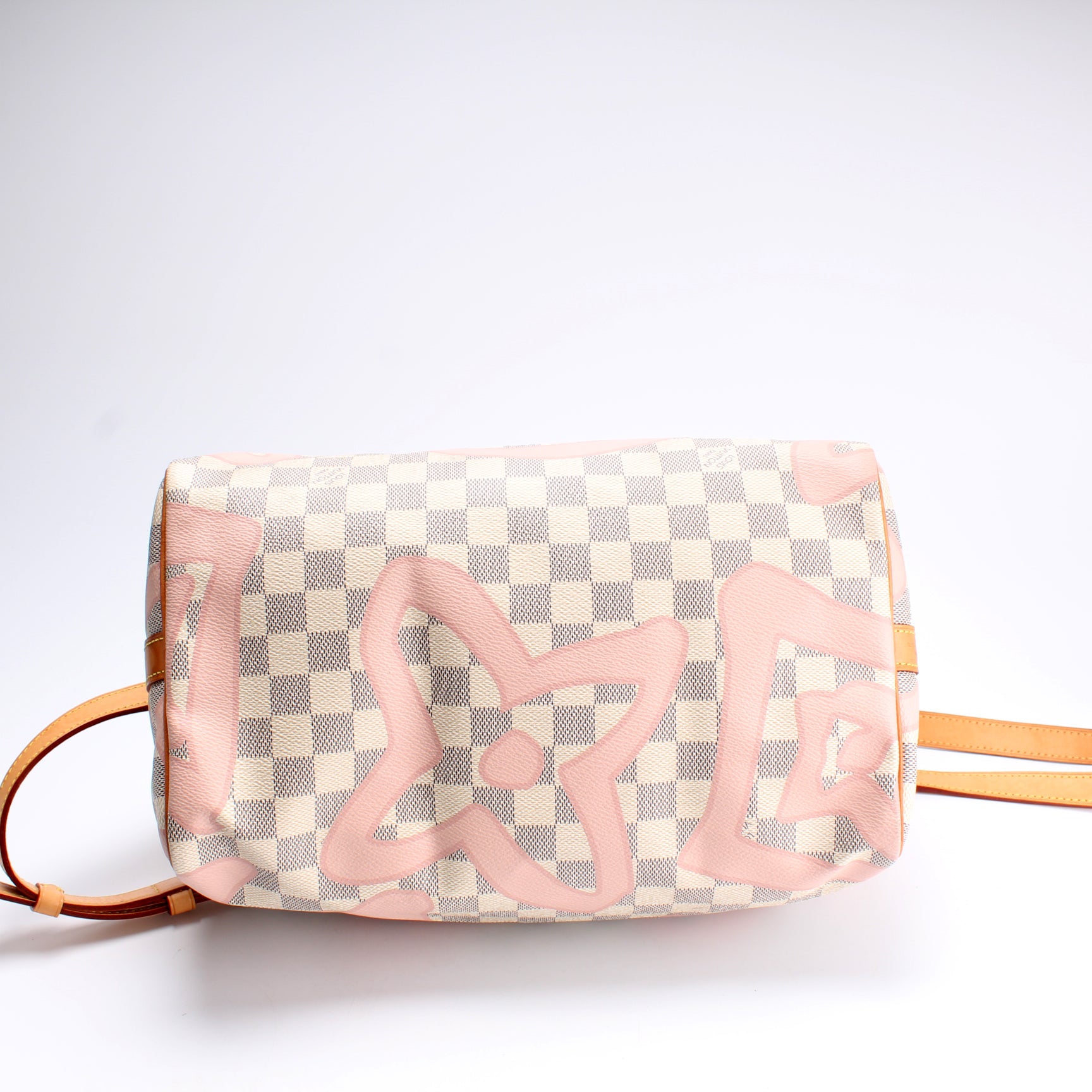 Louis Vuitton Damier Azur Tahitienne Speedy Bandouliere 30 - Pink Handle  Bags, Handbags - LOU679020