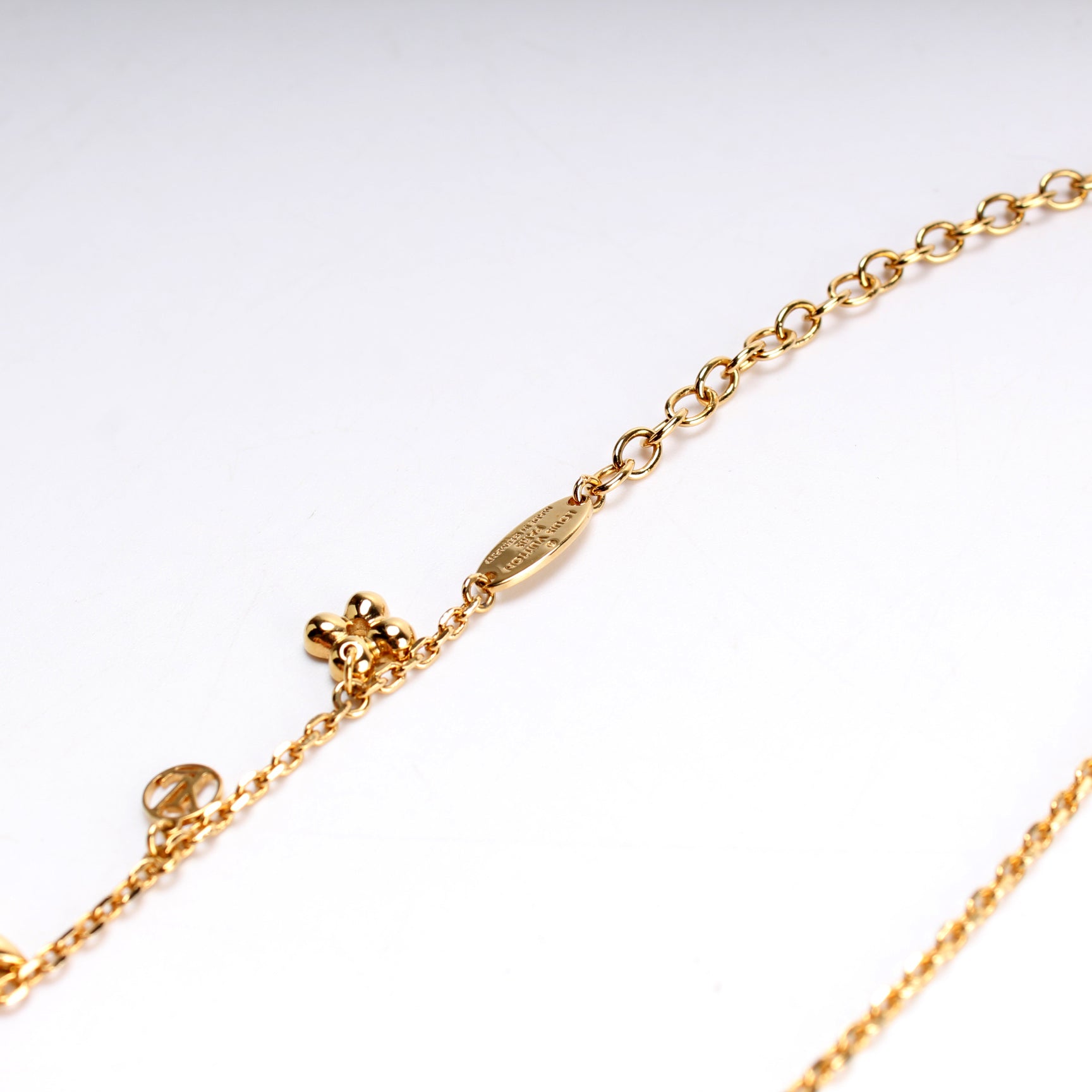 Pre-owned Gold Blooming Supple Necklace