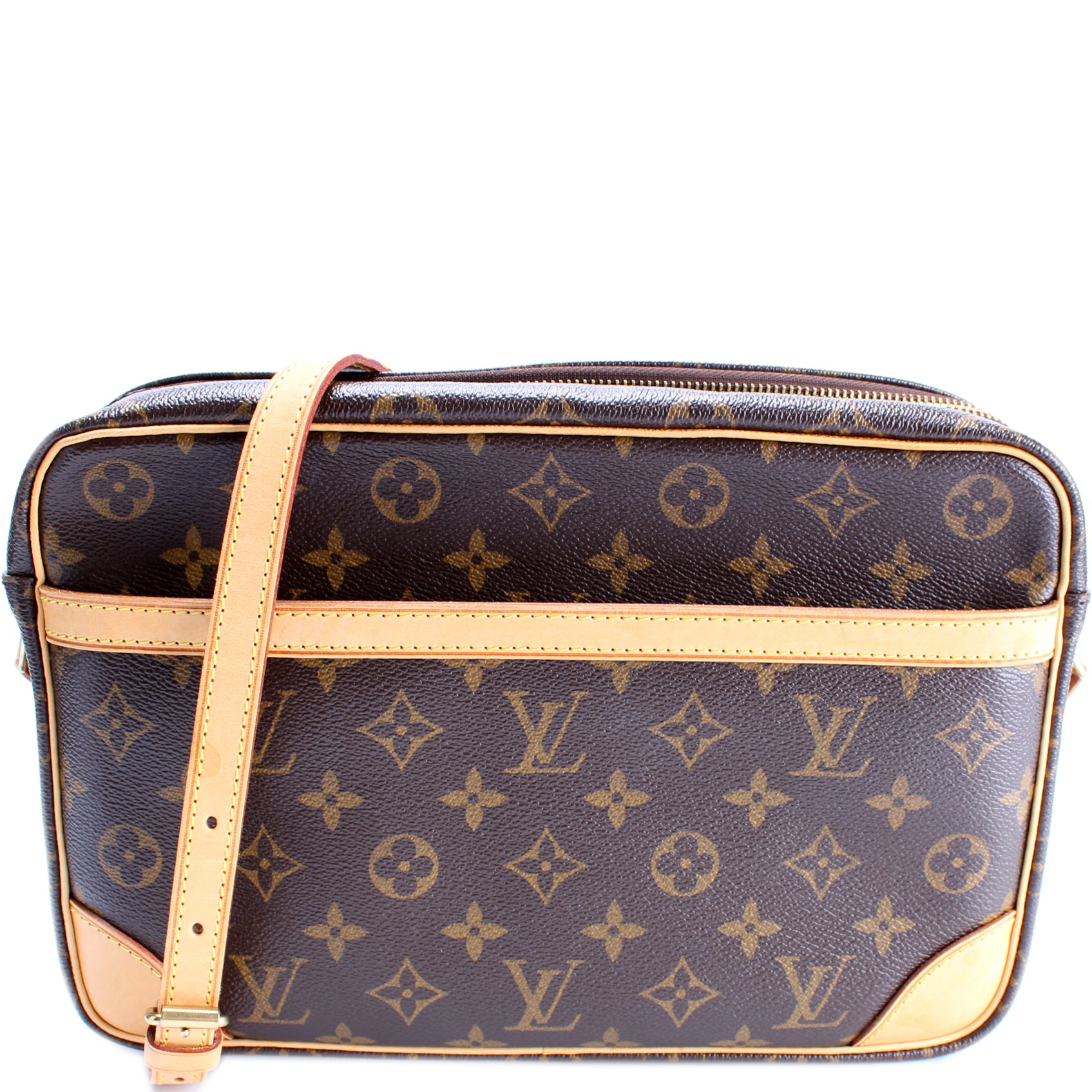 Vintage Louis Vuitton Trocadero 30 Monogram Canvas Shoulder Bag at