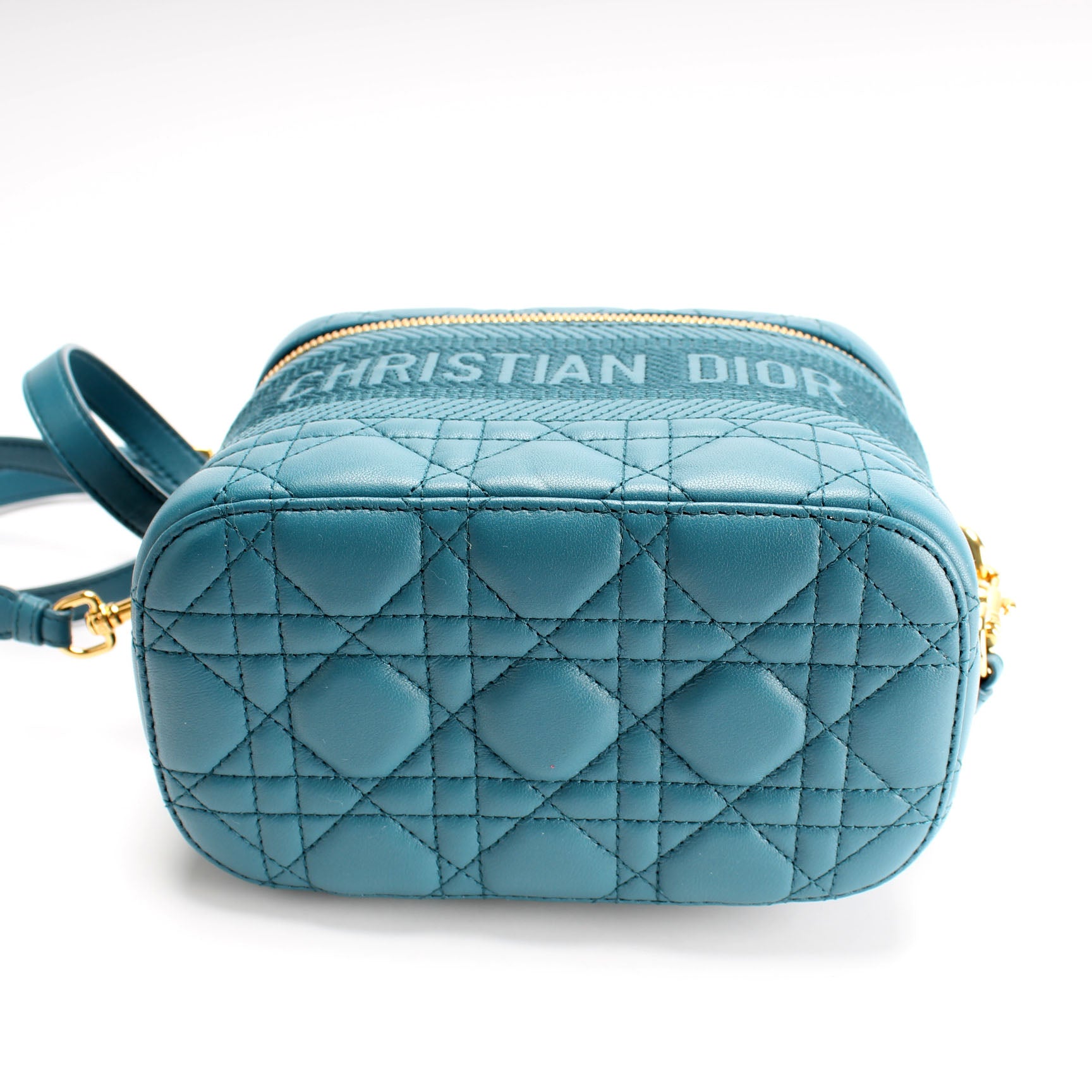 Christian Dior Lady Dior Vanity Case Cannage Quilted Lambskin