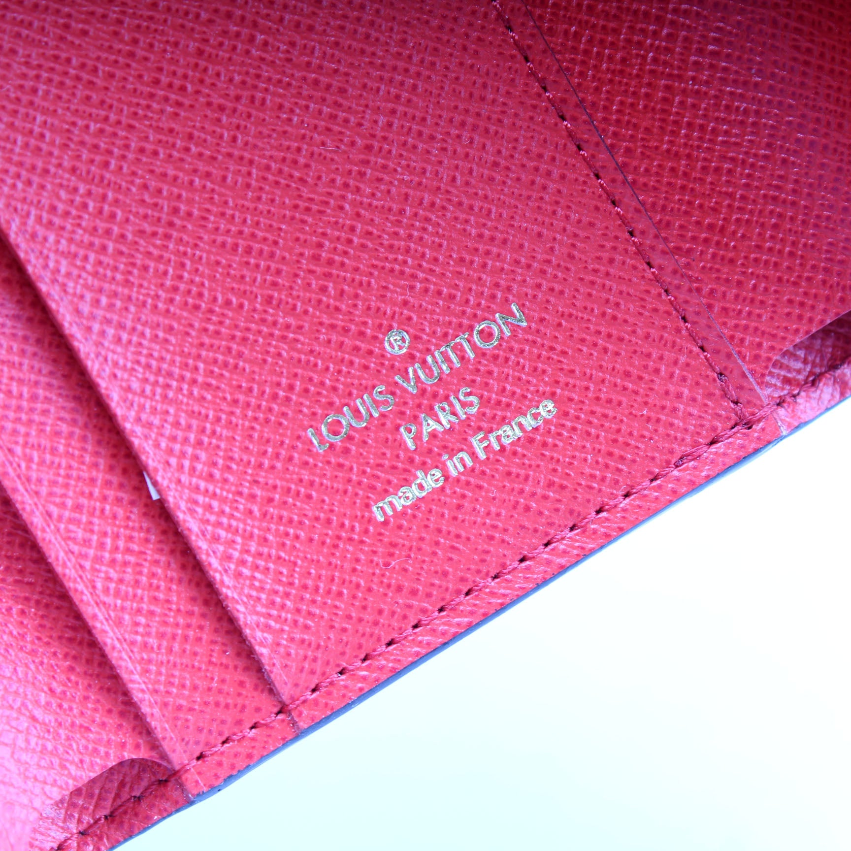Zoe Wallet Damier Azur – Keeks Designer Handbags