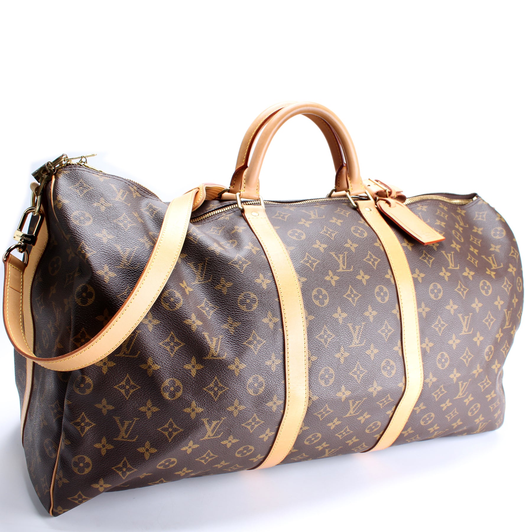 Louis Vuitton 1999 pre-owned Monogram Keepall Bandouliere 60 Travel Bag -  Farfetch