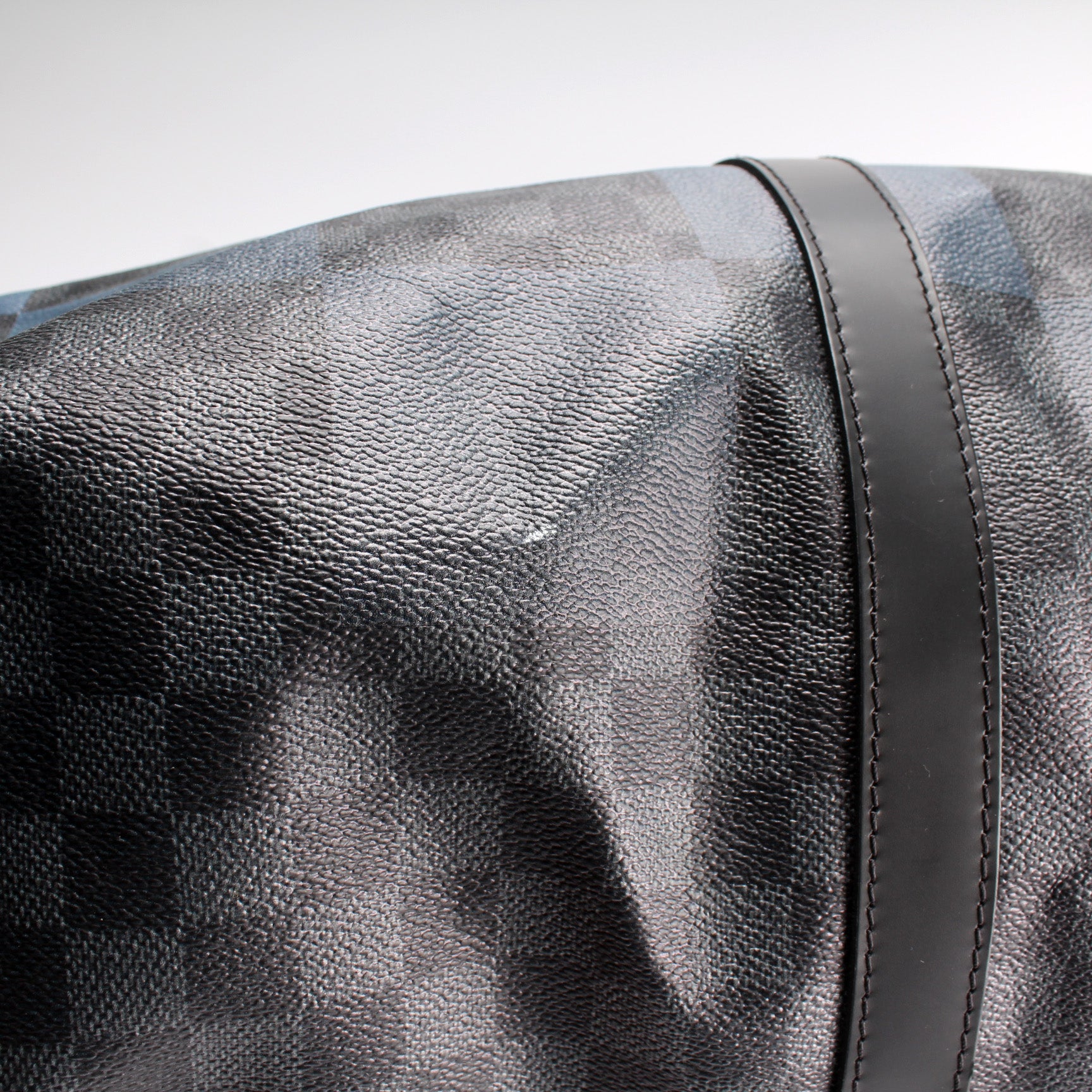 Louis Vuitton Keepall Bandouliere Bag Giant Damier Graphite Canvas