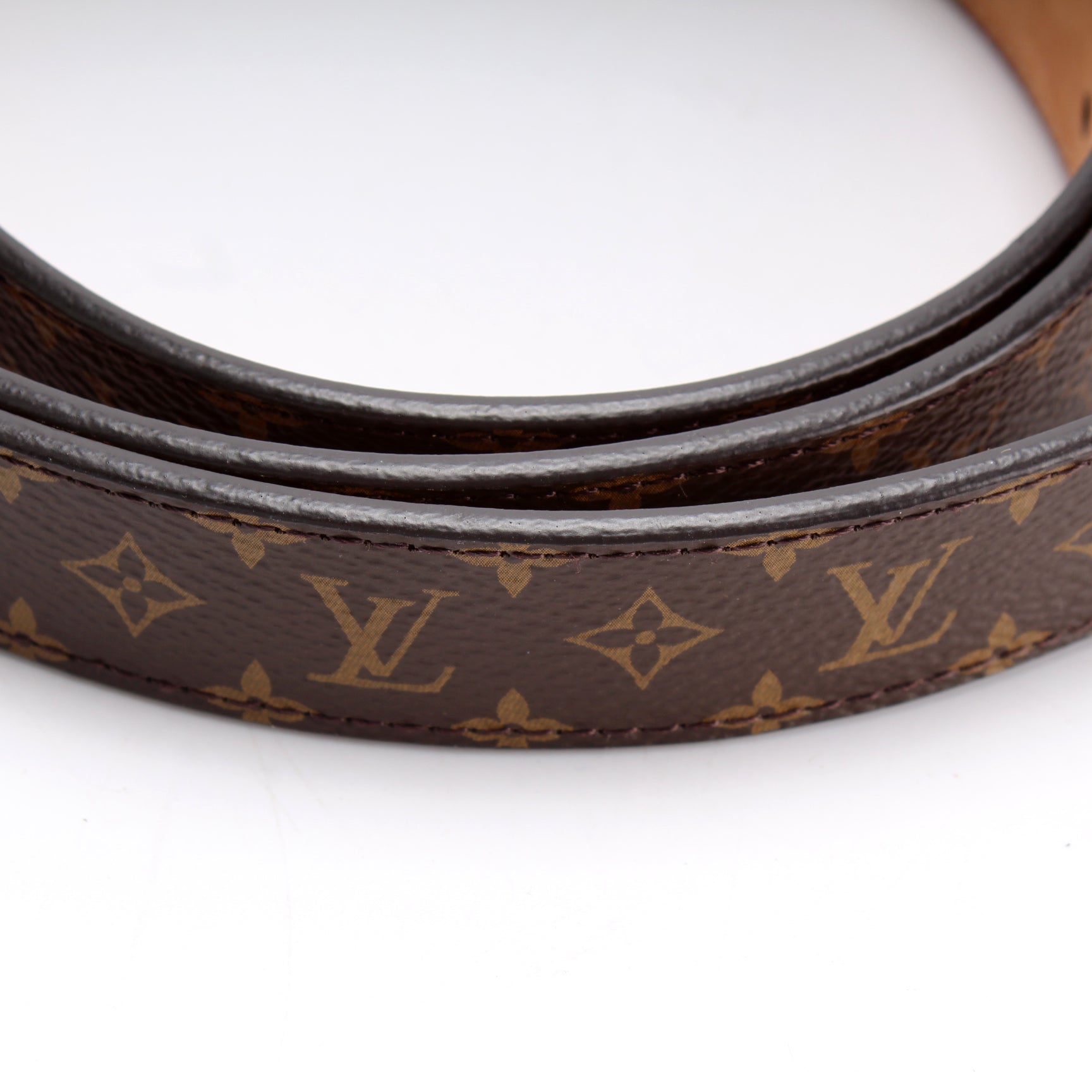 LV Initiales MINI 25MM Monogram Belt Size 95/38 – Keeks Designer Handbags