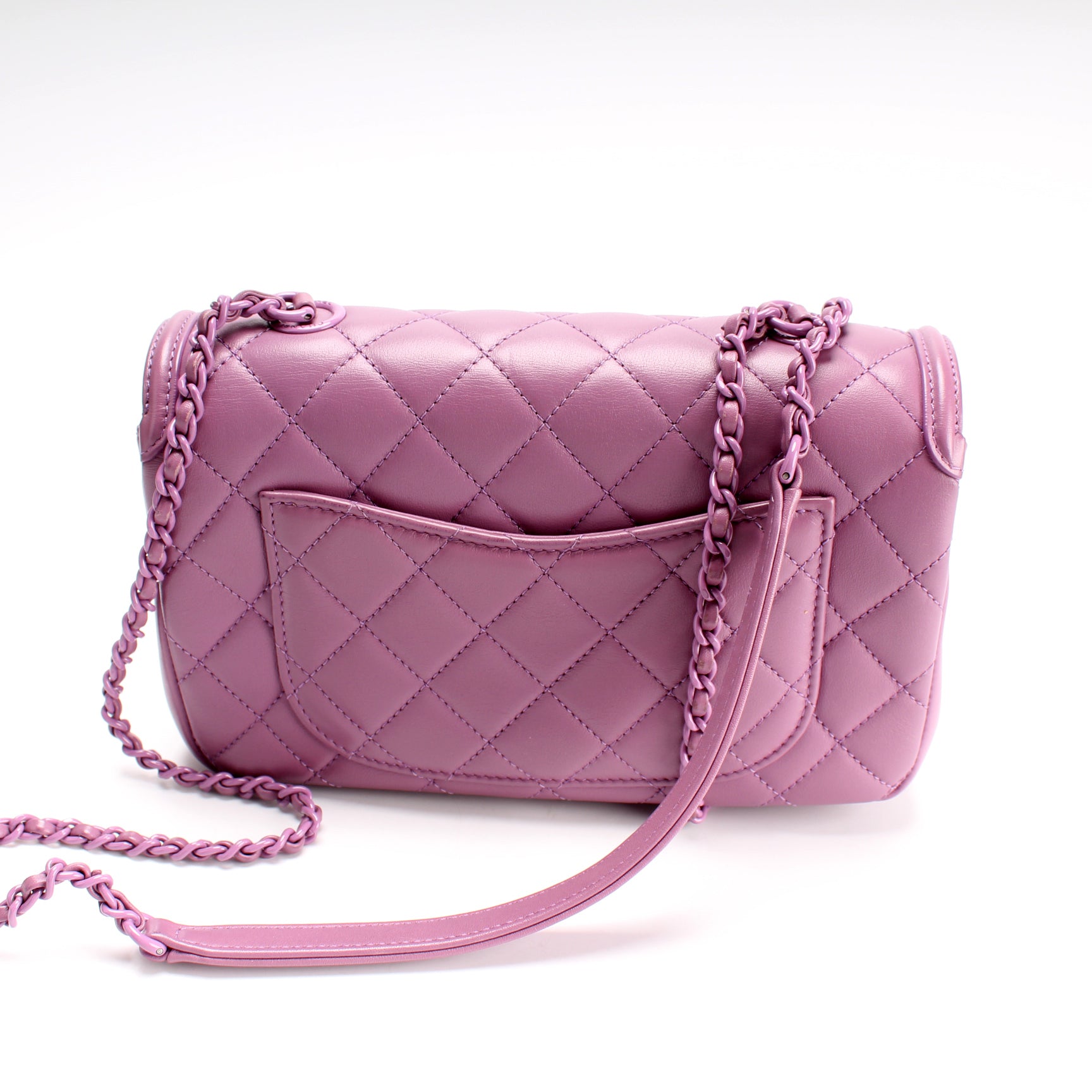 CC Filigree Flap Bag Small Calfskin 30MM – Keeks Designer Handbags