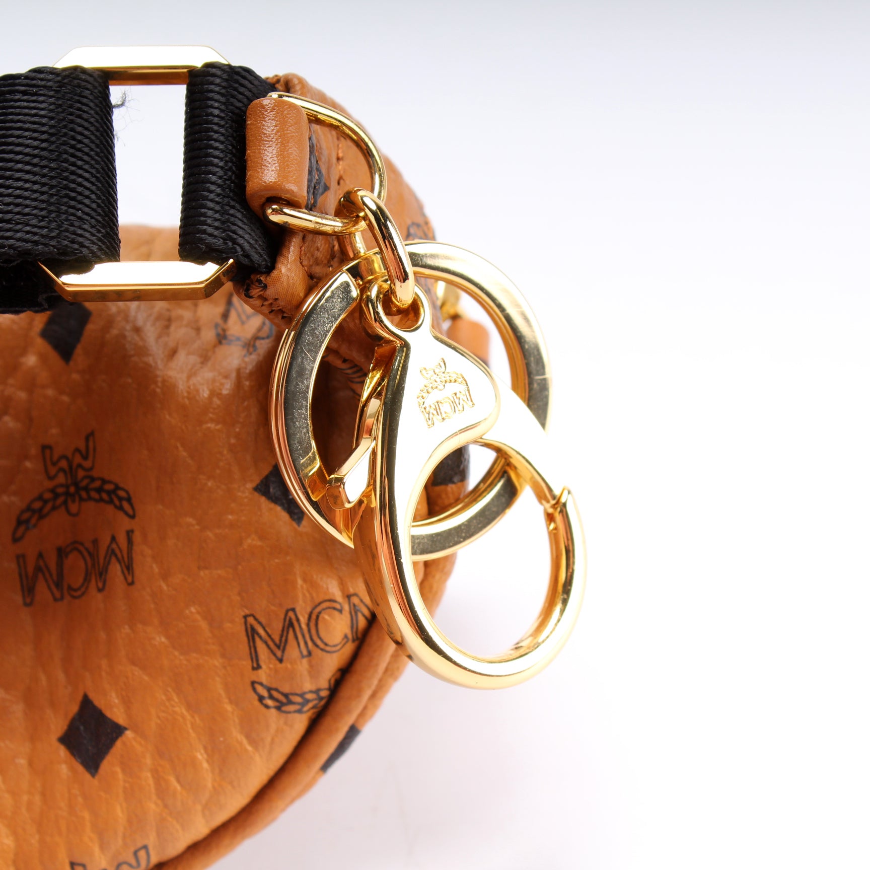 Mcm Belt Bag Charm in Visetos