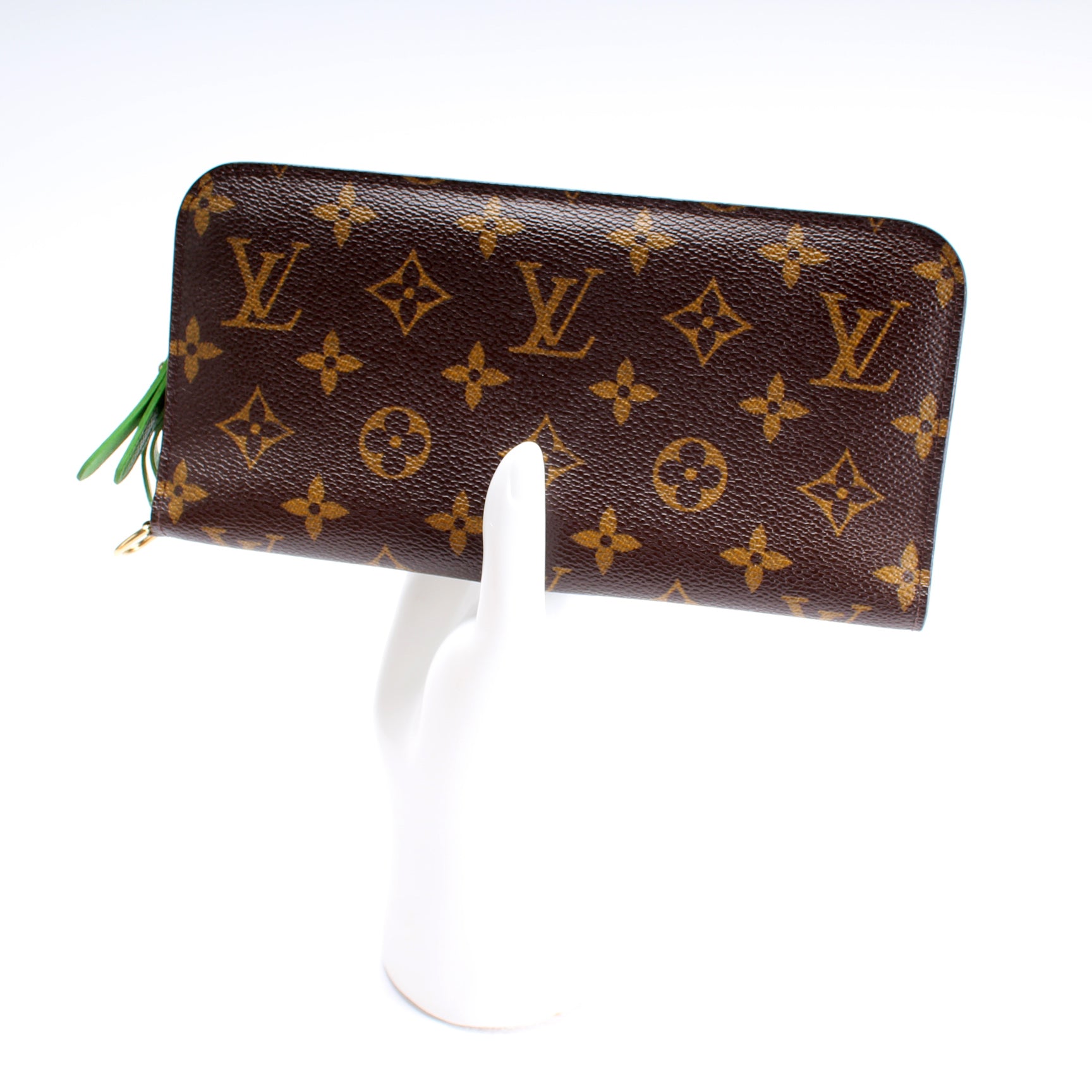 Louis Vuitton Insolite Monogram with Green Interior Wallet