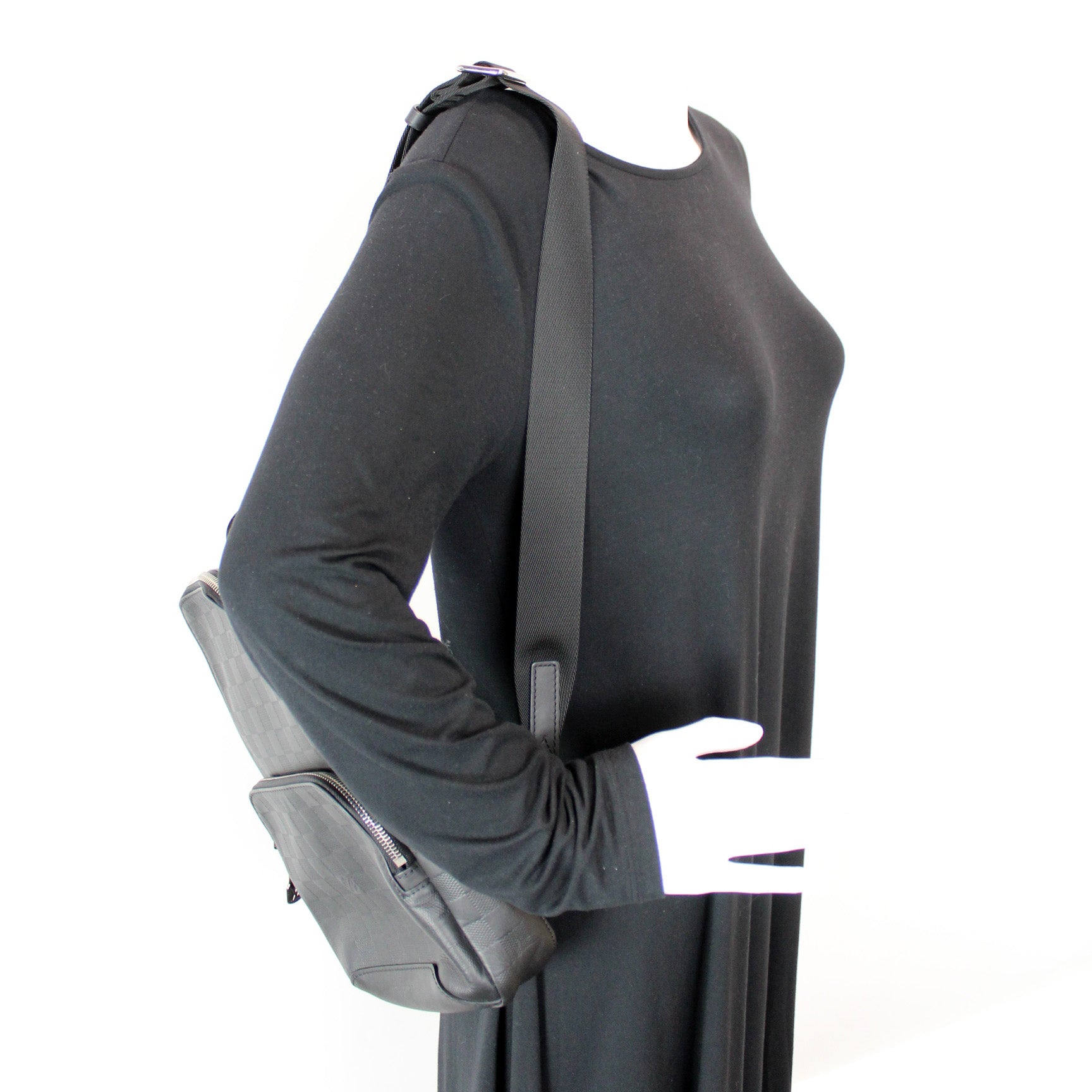 Avenue Sling Bag Infini Leather – Keeks Designer Handbags