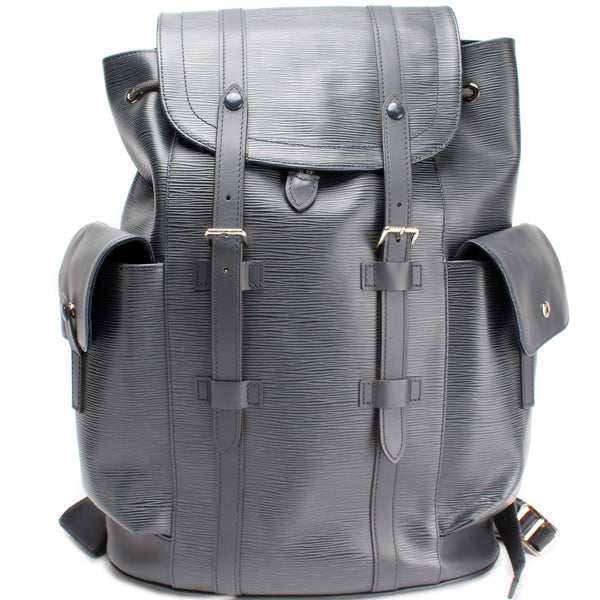 Louis Vuitton Epi Christopher PM - Black Backpacks, Bags