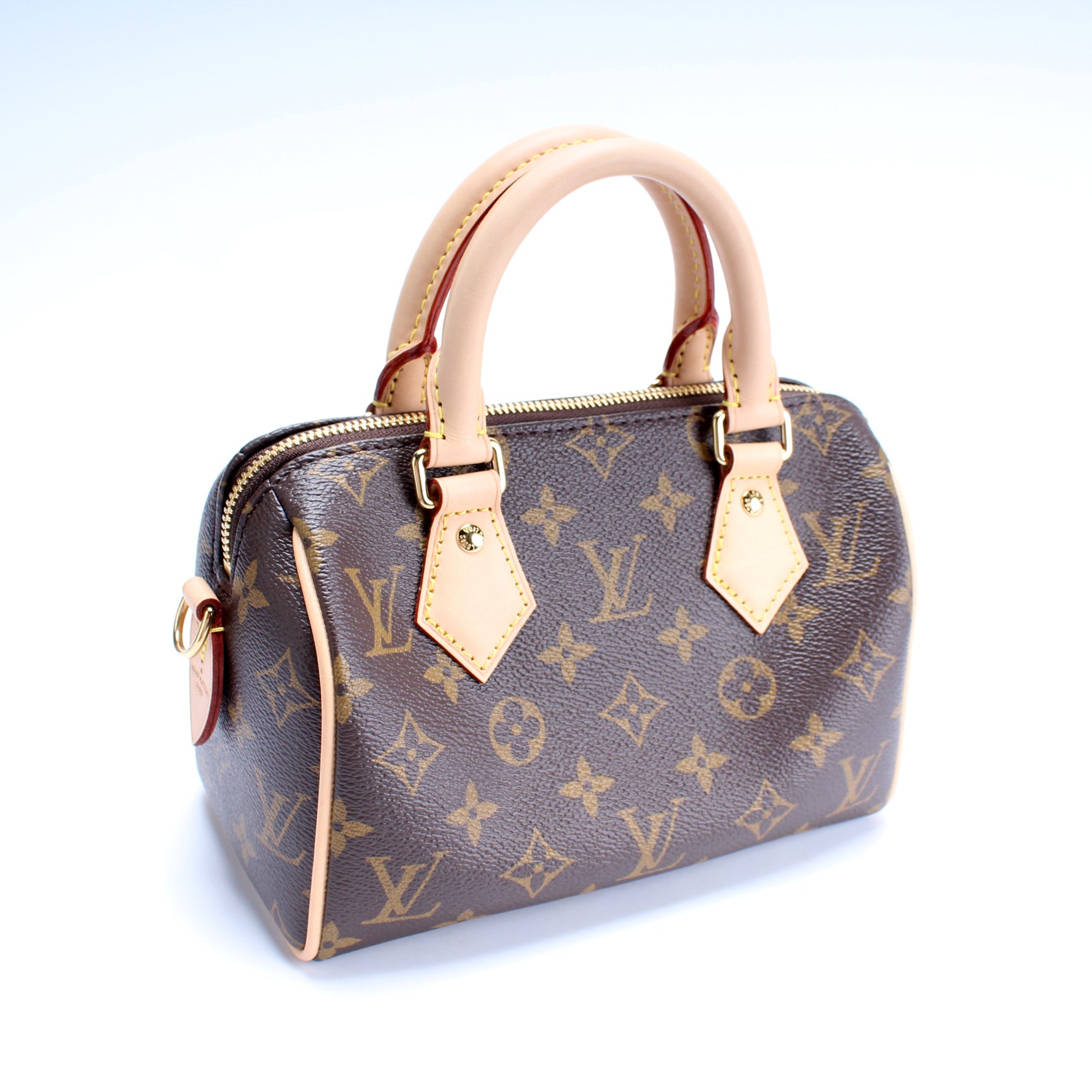Louis Vuitton Speedy 20 Bandouliere Monogram Top Handle Crossbody Shoulder  Bag