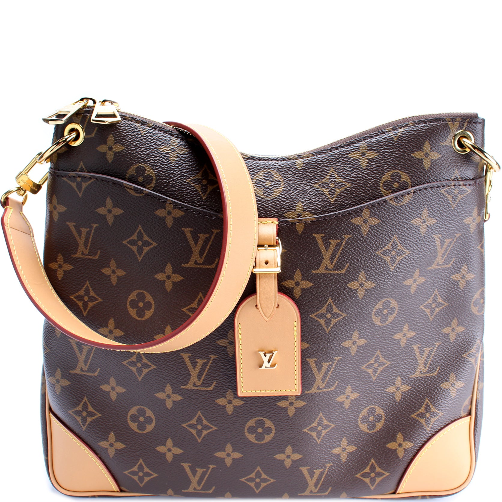 Louis Vuitton Monogram Odeon NM - Brown Shoulder Bags, Handbags