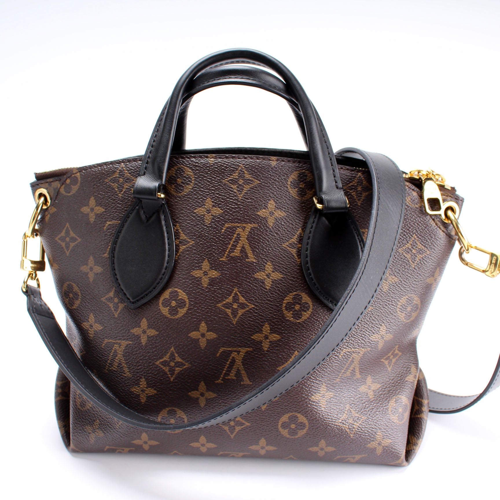 Louis Vuitton 2019 pre-owned Monogram flower-zipped PM Tote Bag