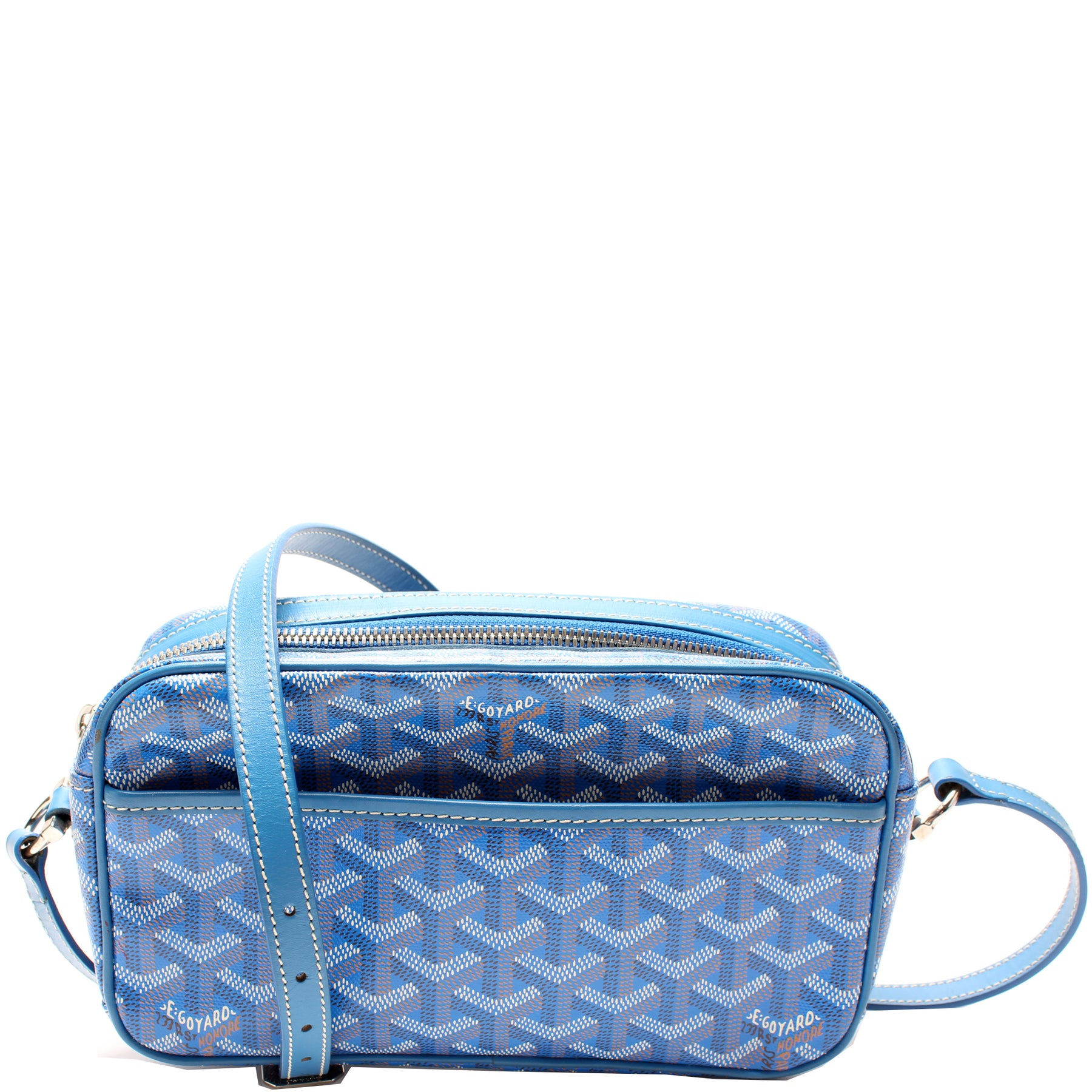 Goyard Goyardine Sac Capvert Crossbody Bag - Blue Crossbody Bags, Handbags  - GOY36848
