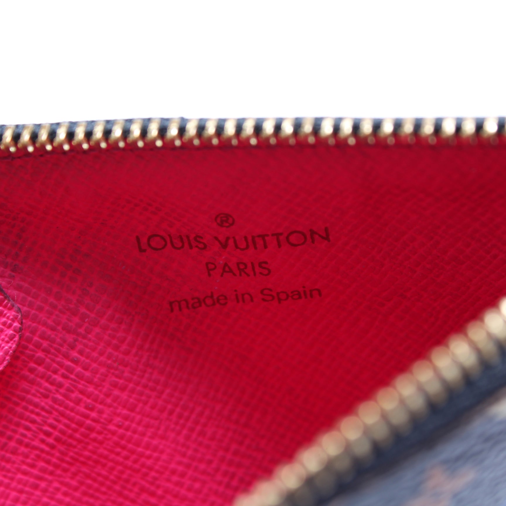 Pochette Cles Multicolor Monogram – Keeks Designer Handbags
