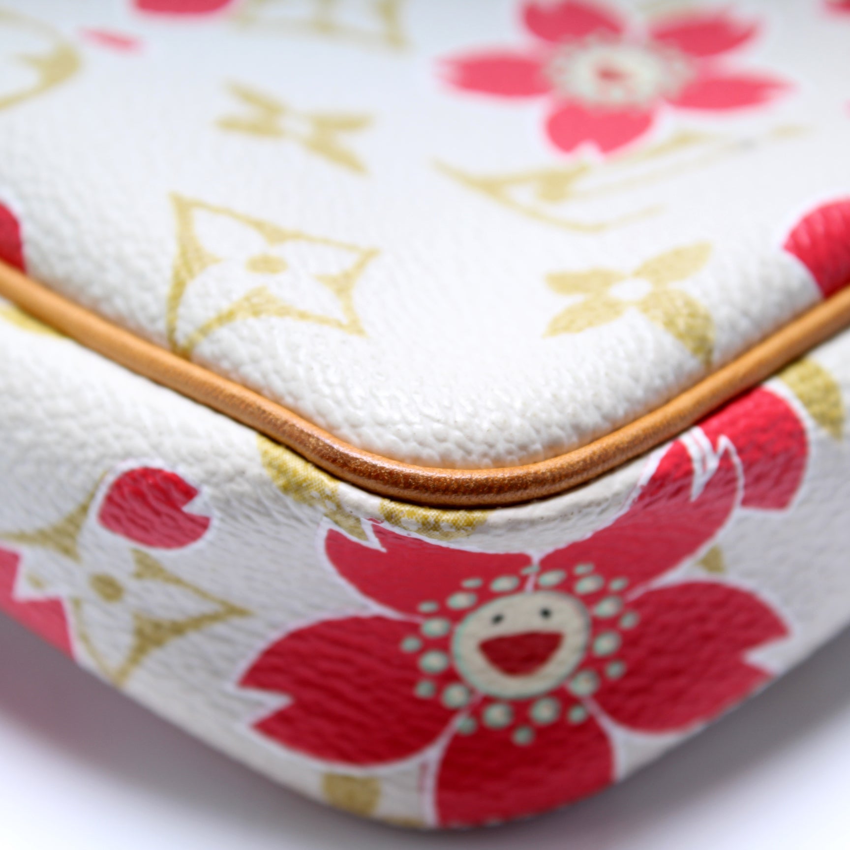 Louis Vuitton Pochette Accessoires Handbag Cherry Blossom Multiple